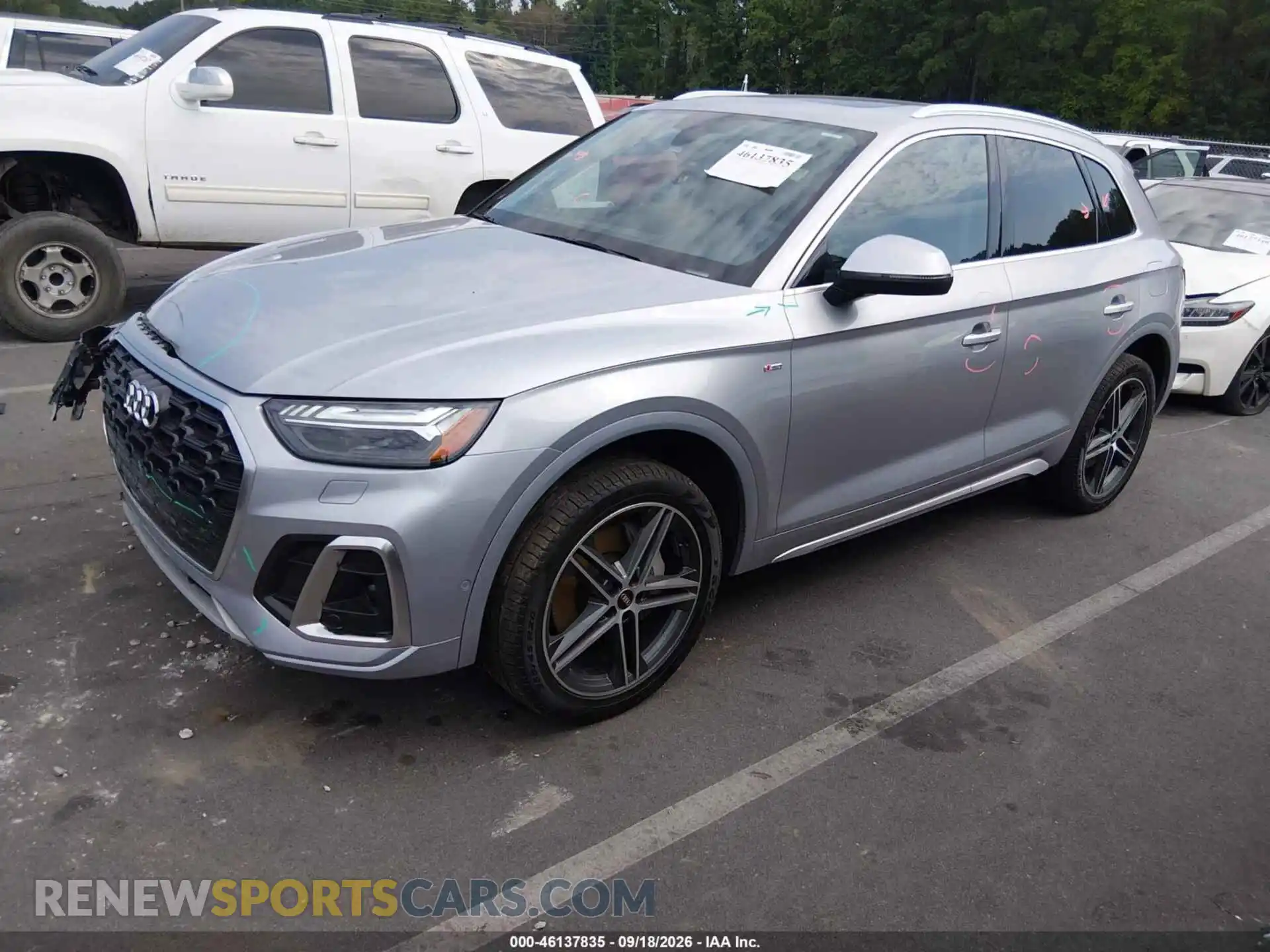 2 Photograph of a damaged car WA1F2AFY5P2093761 AUDI Q5 2023