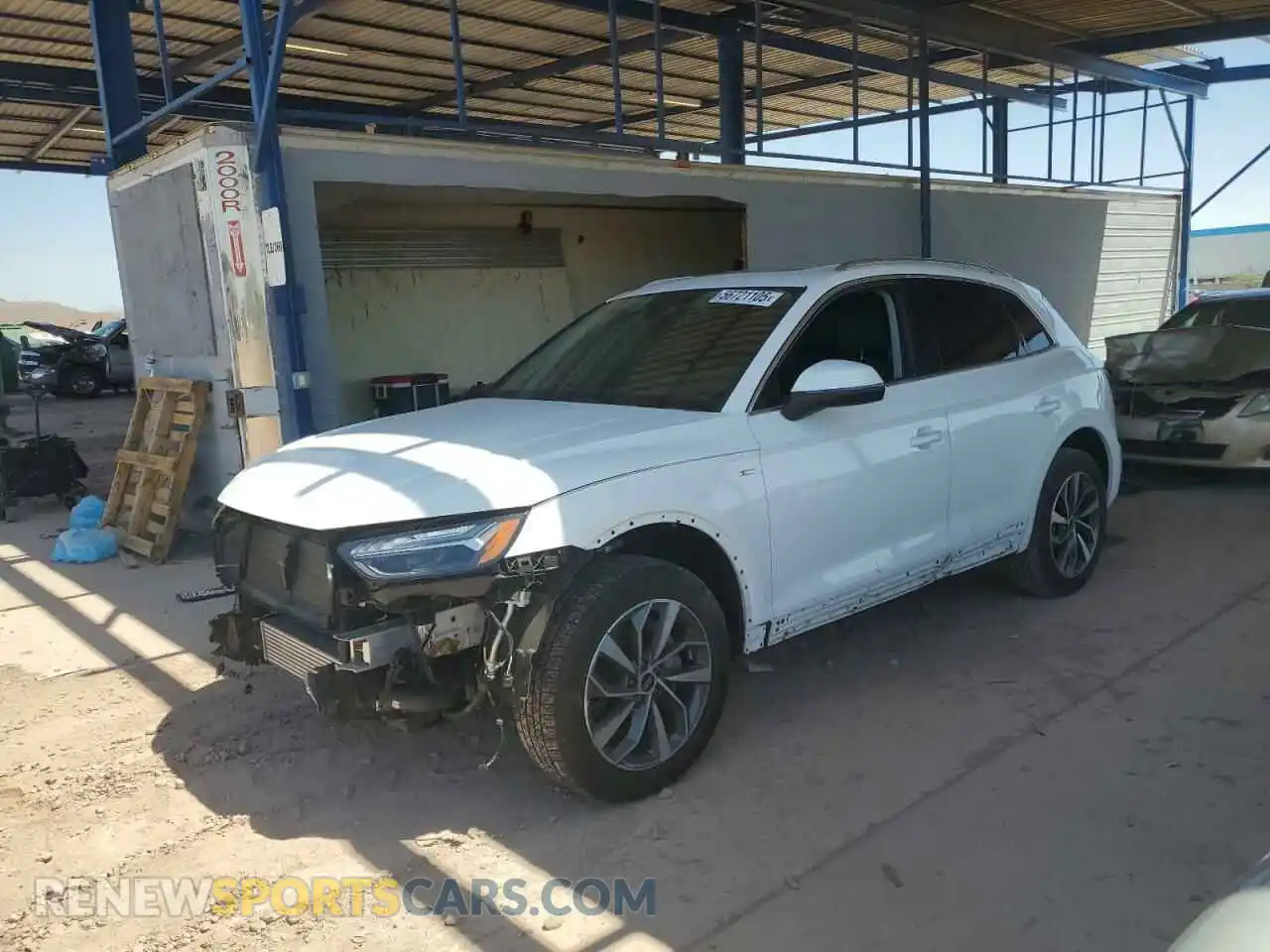 1 Photograph of a damaged car WA1FAAFY4P2008766 AUDI Q5 2023