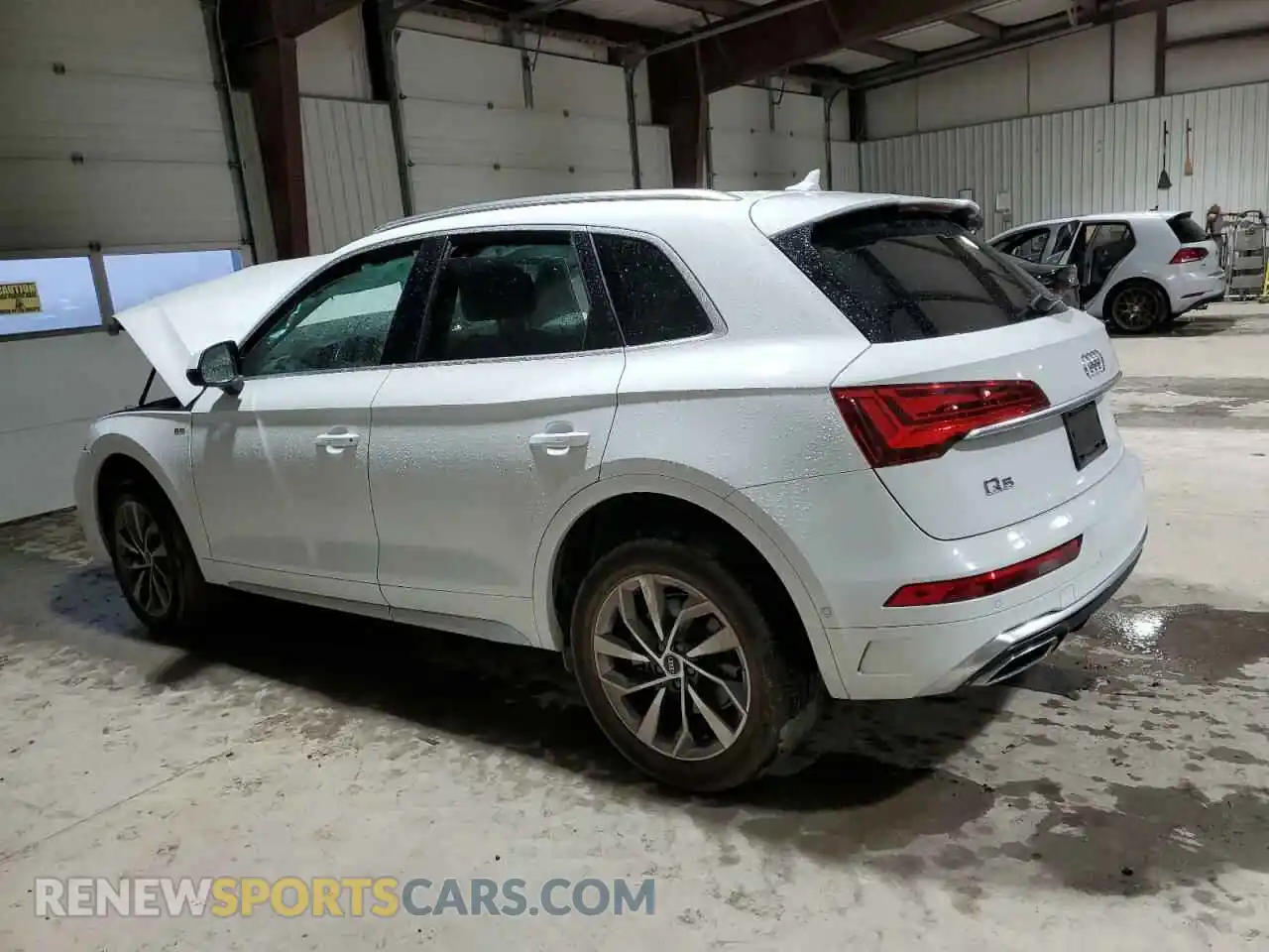 2 fotografías del automóvil dañado WA1FAAFY7P2165319 AUDI Q5 2023