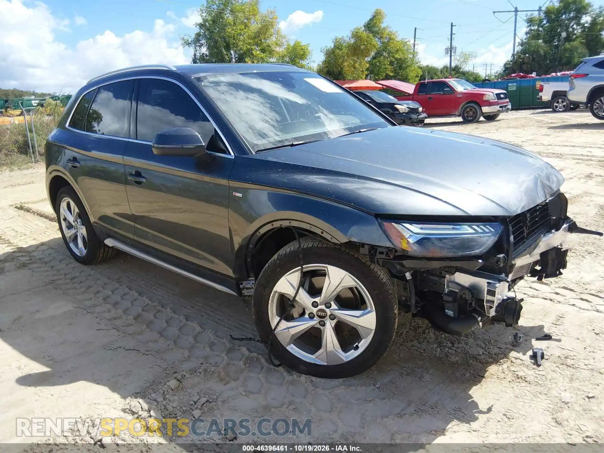 1 Фотография поврежденного автомобиля WA1FAAFYXP2192160 AUDI Q5 2023