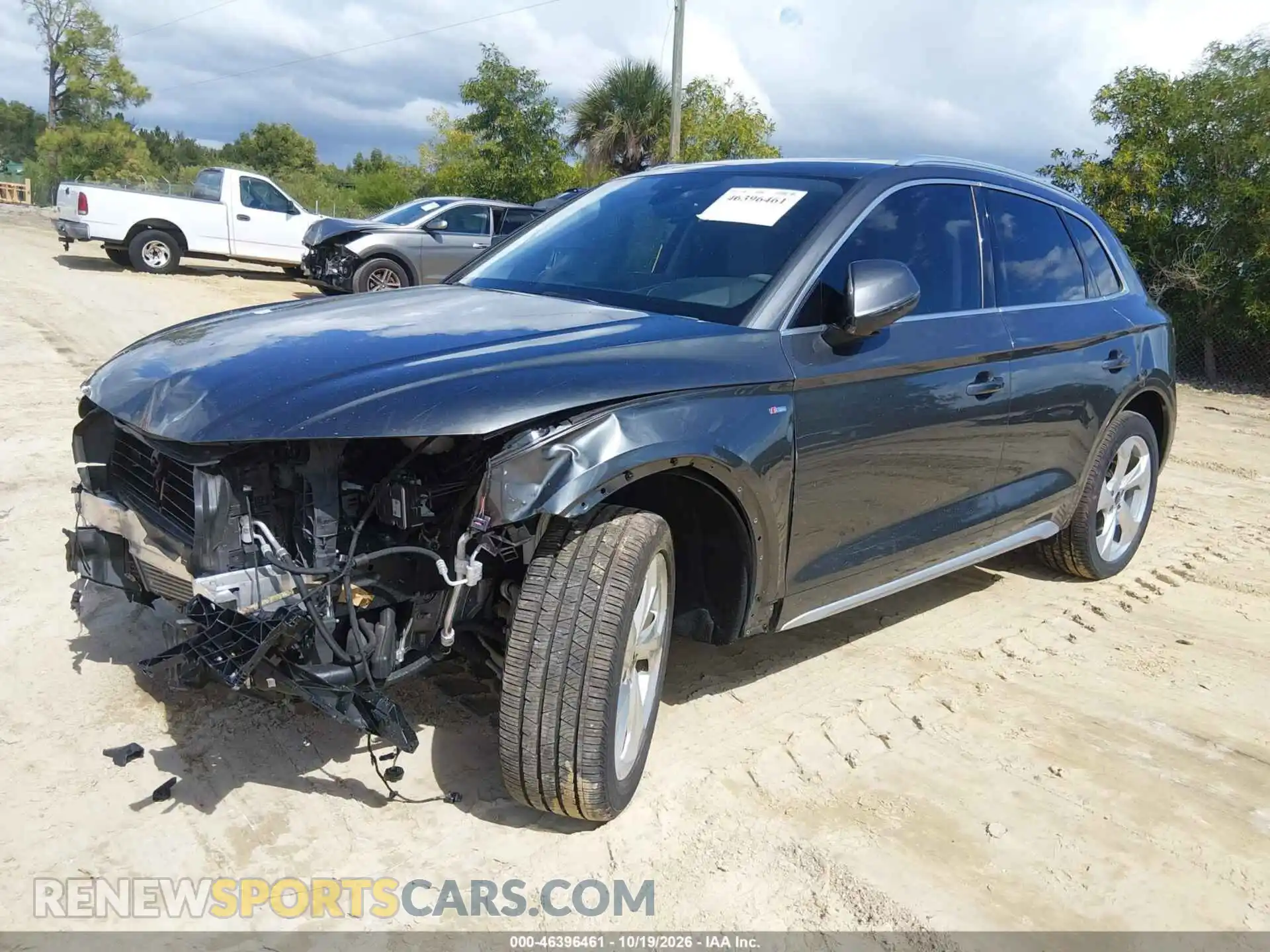 2 Фотография поврежденного автомобиля WA1FAAFYXP2192160 AUDI Q5 2023