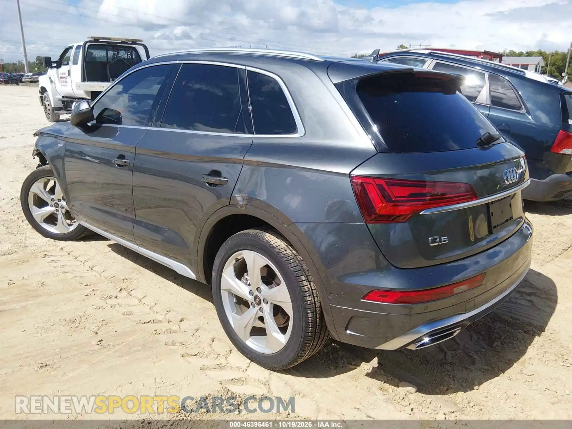 3 Фотография поврежденного автомобиля WA1FAAFYXP2192160 AUDI Q5 2023