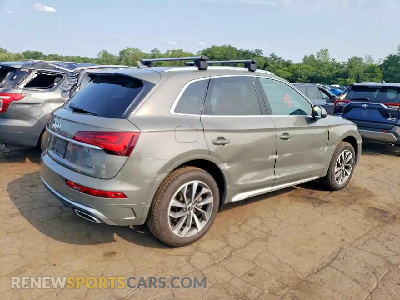 3 Фотография поврежденного автомобиля WA1GAAFY0P2055202 AUDI Q5 2023