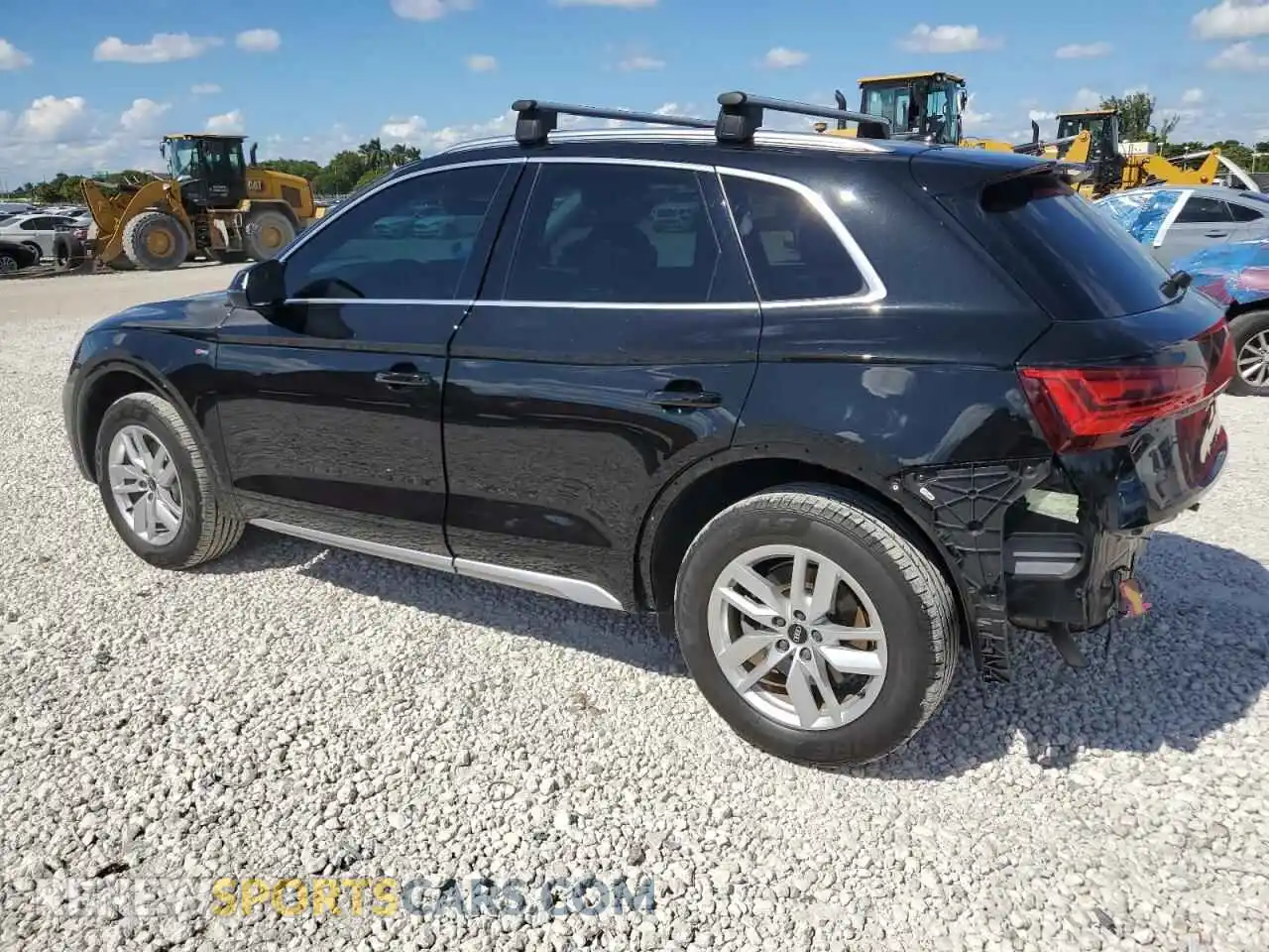 2 Photograph of a damaged car WA1GAAFY5P2037035 AUDI Q5 2023