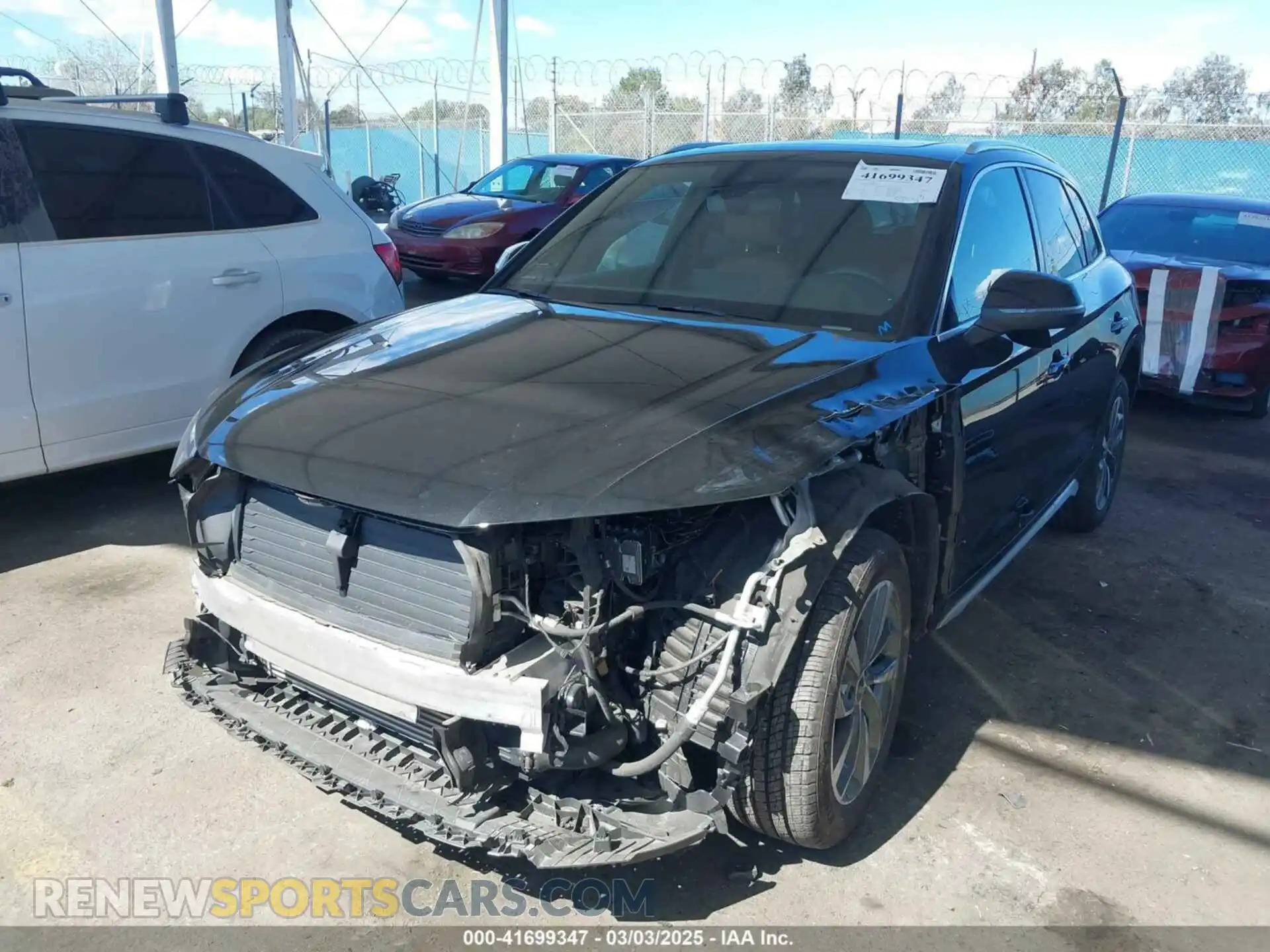 2 Photograph of a damaged car WA1GAAFY6P2096739 AUDI Q5 2023