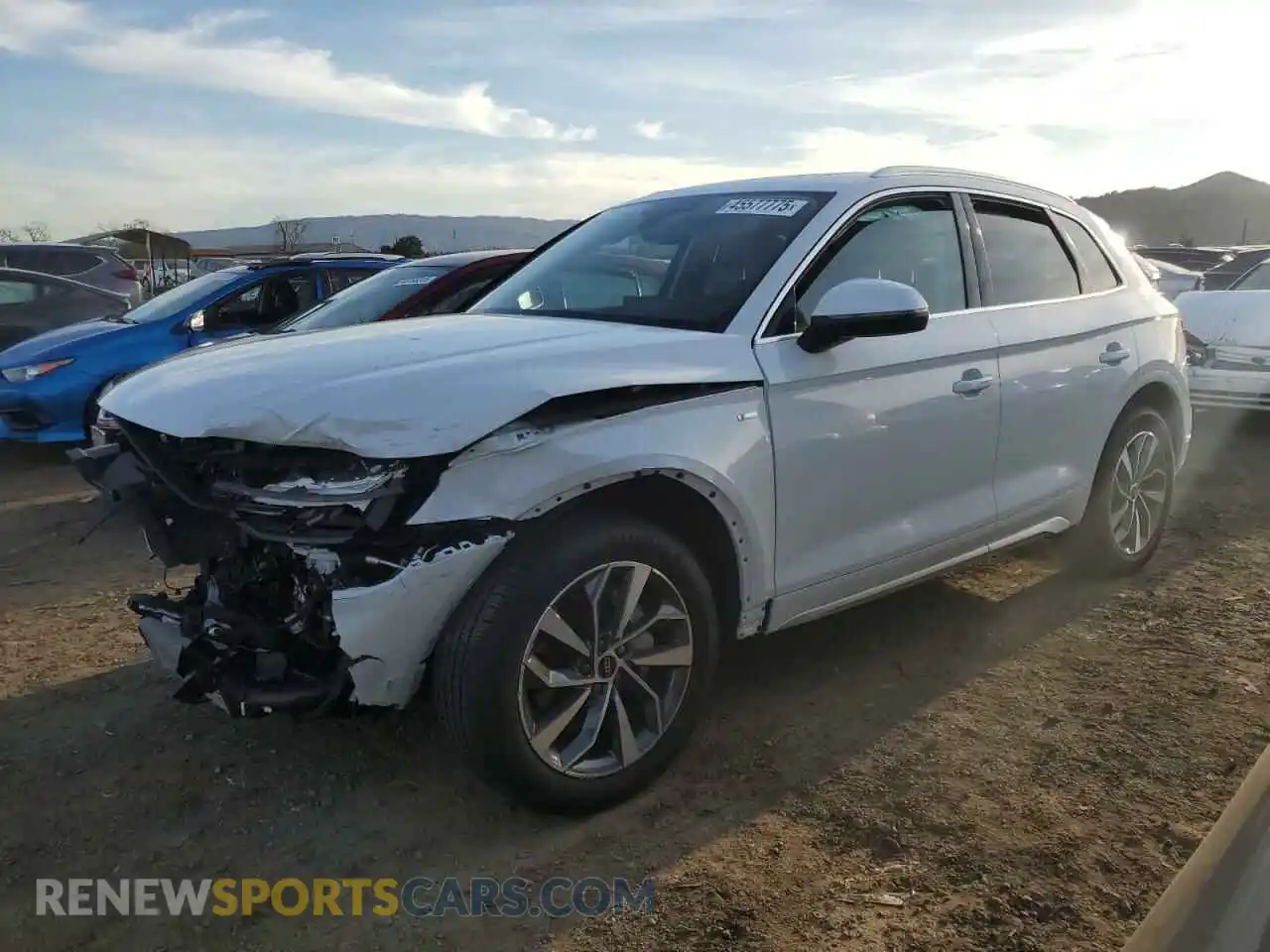 1 Photograph of a damaged car WA1GAAFY7P2196736 AUDI Q5 2023