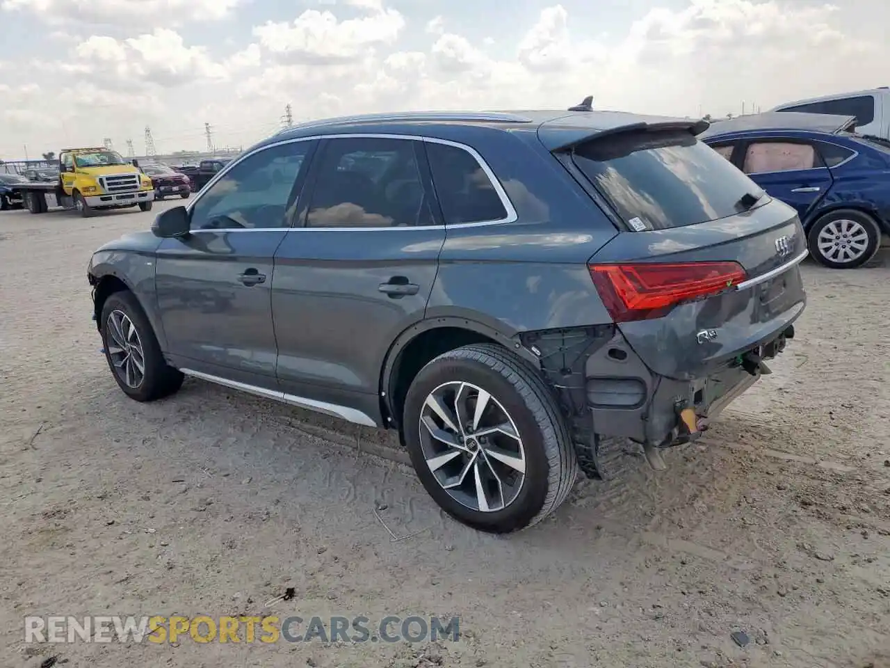 2 Photograph of a damaged car WA1GAAFY8P2136514 AUDI Q5 2023