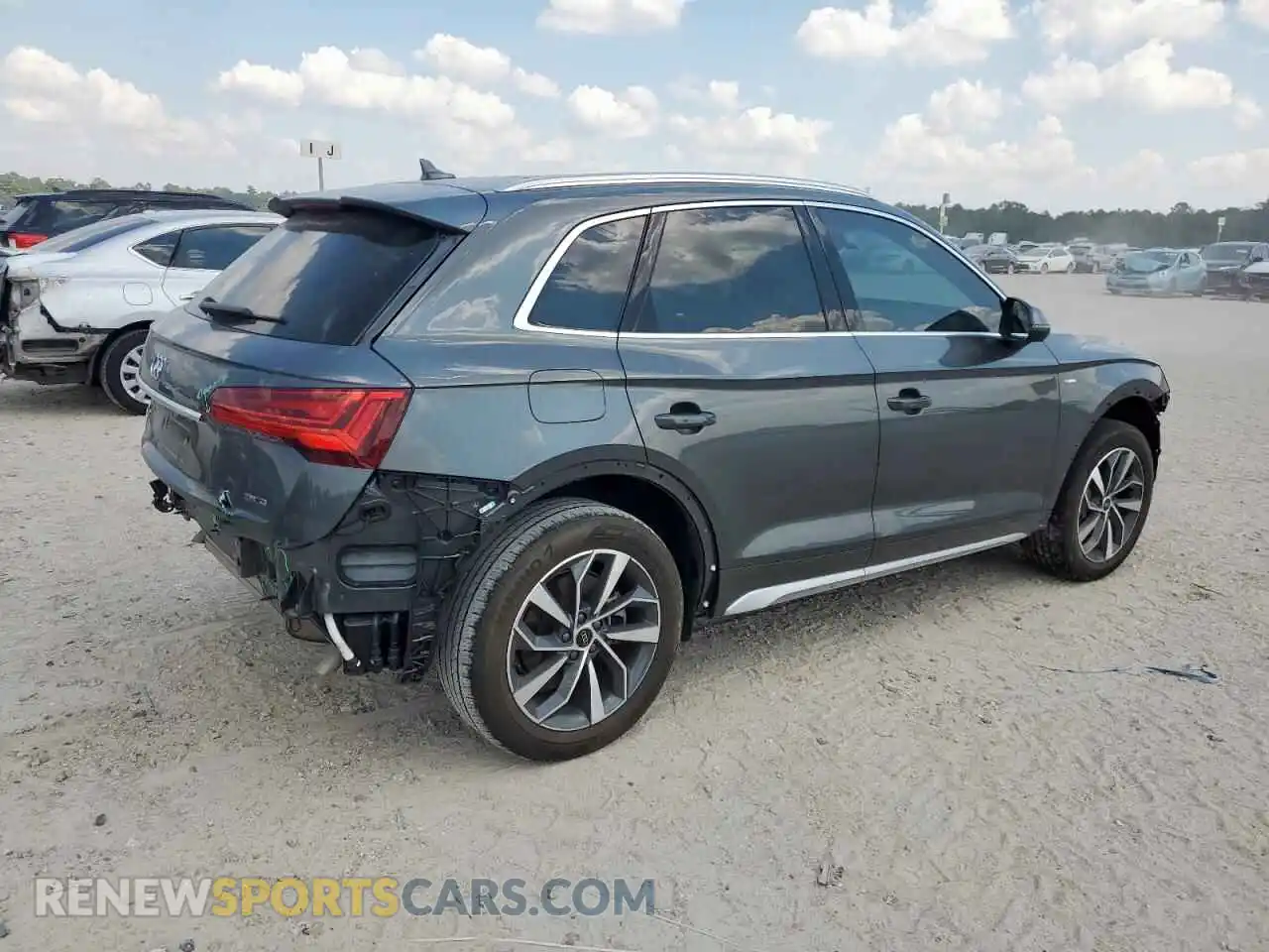 3 Photograph of a damaged car WA1GAAFY8P2136514 AUDI Q5 2023
