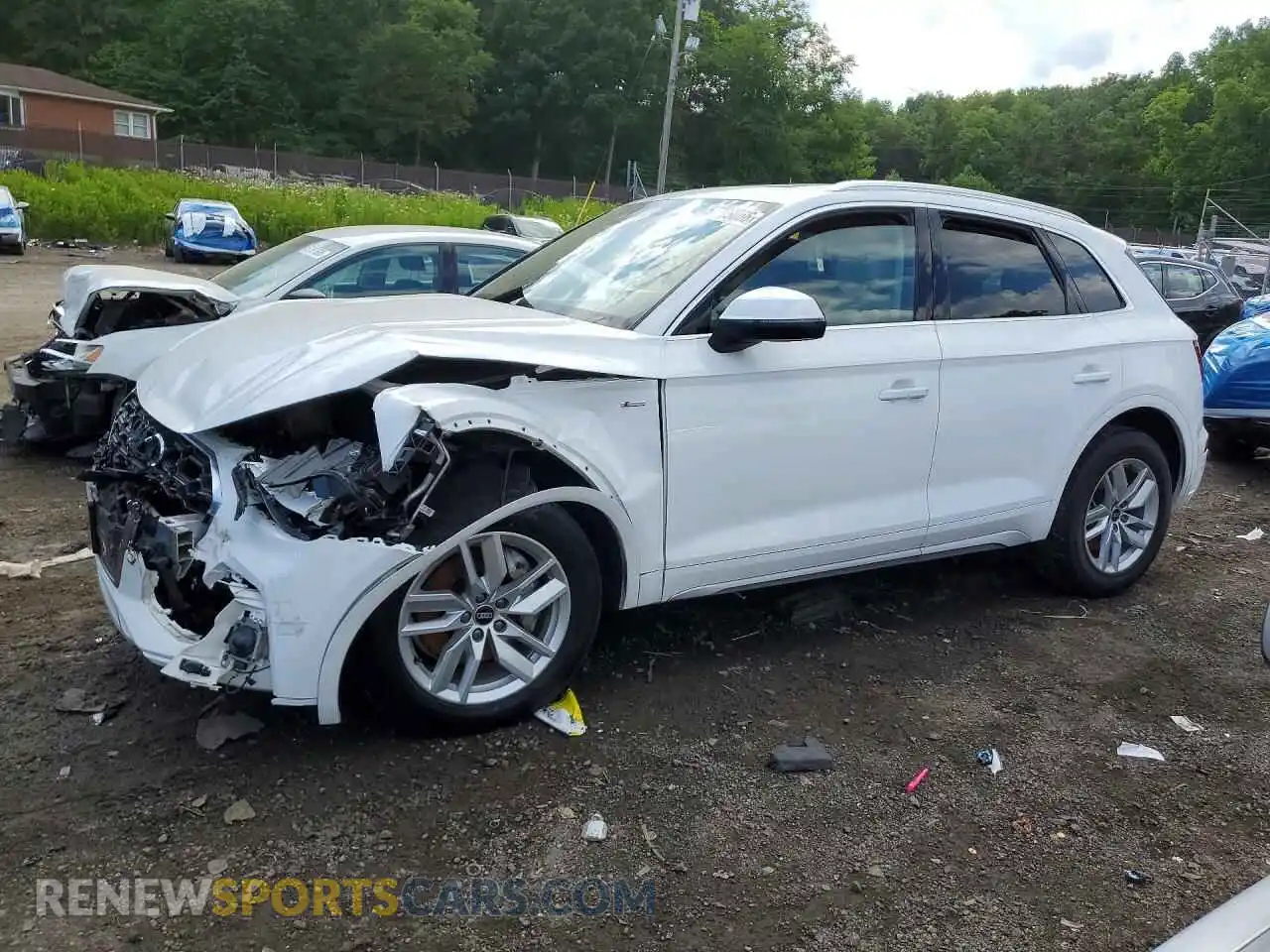 1 Photograph of a damaged car WA1GAAFYXP2112084 AUDI Q5 2023