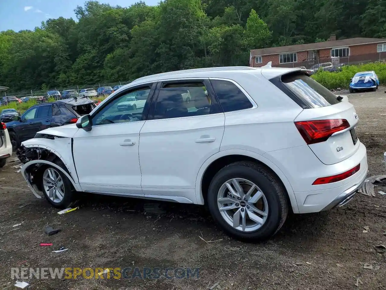 2 Photograph of a damaged car WA1GAAFYXP2112084 AUDI Q5 2023
