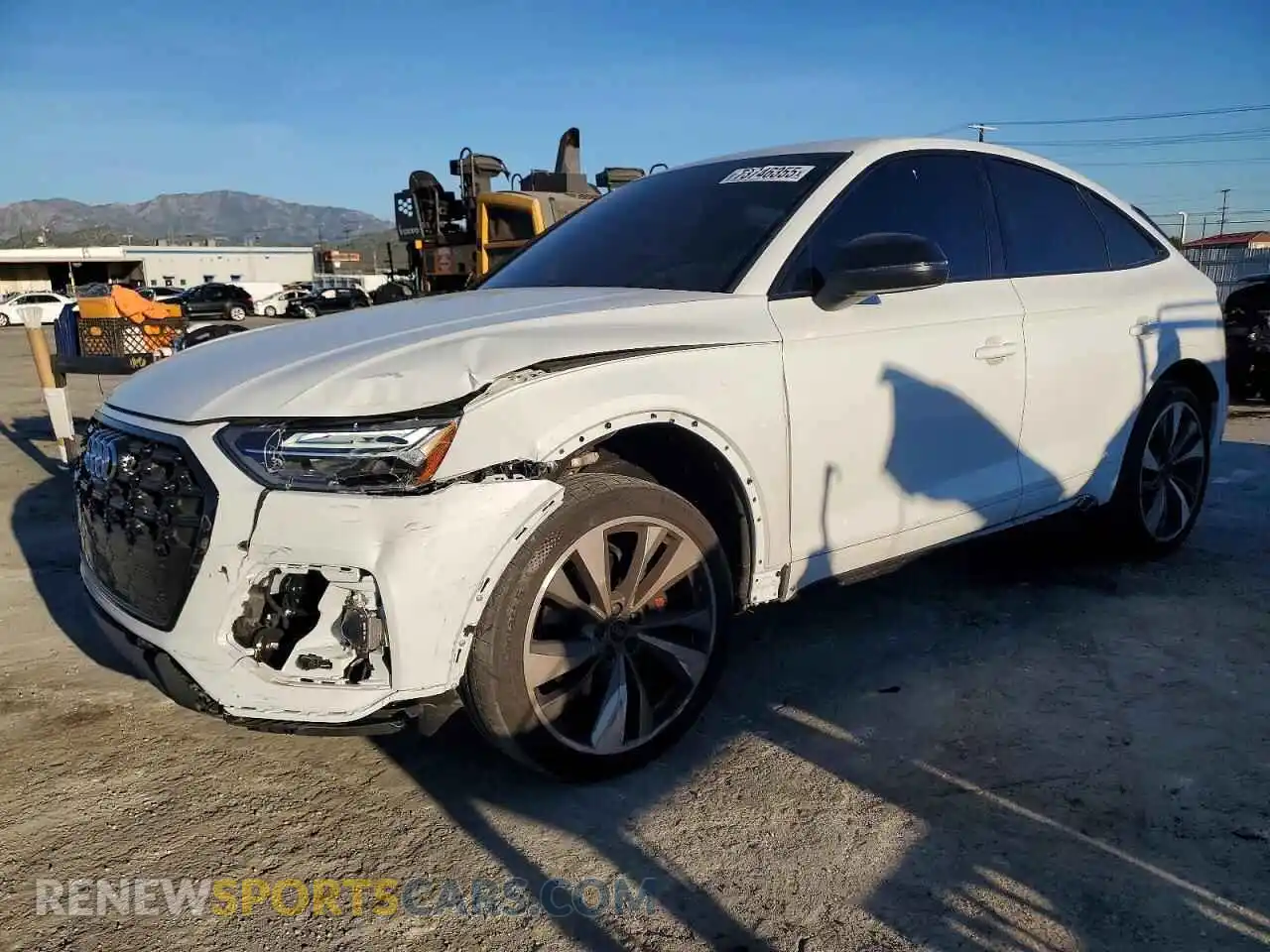 1 Photograph of a damaged car WA124AFY7R2147248 AUDI Q5 2024