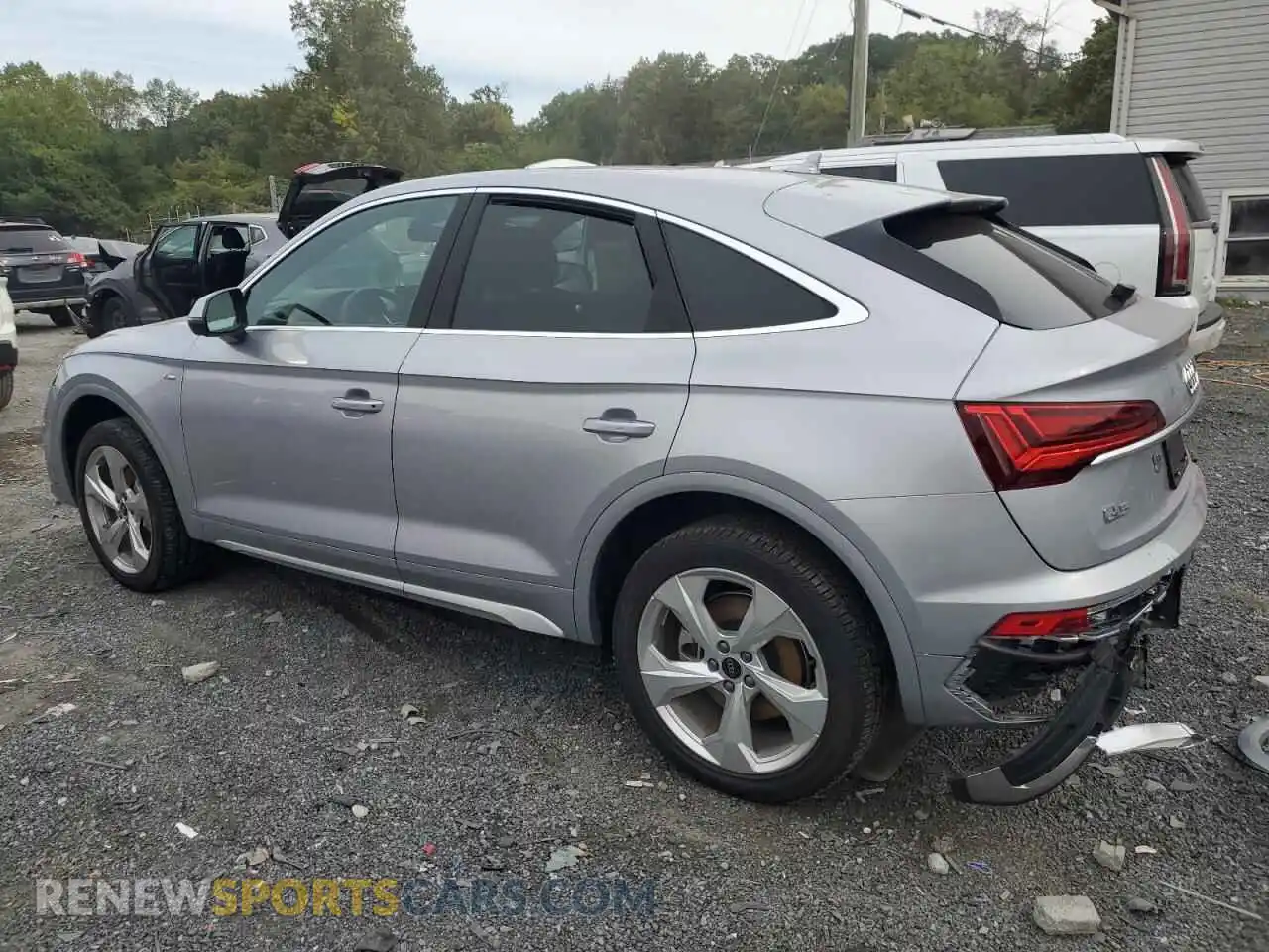2 Photograph of a damaged car WA15AAFY2R2140696 AUDI Q5 2024