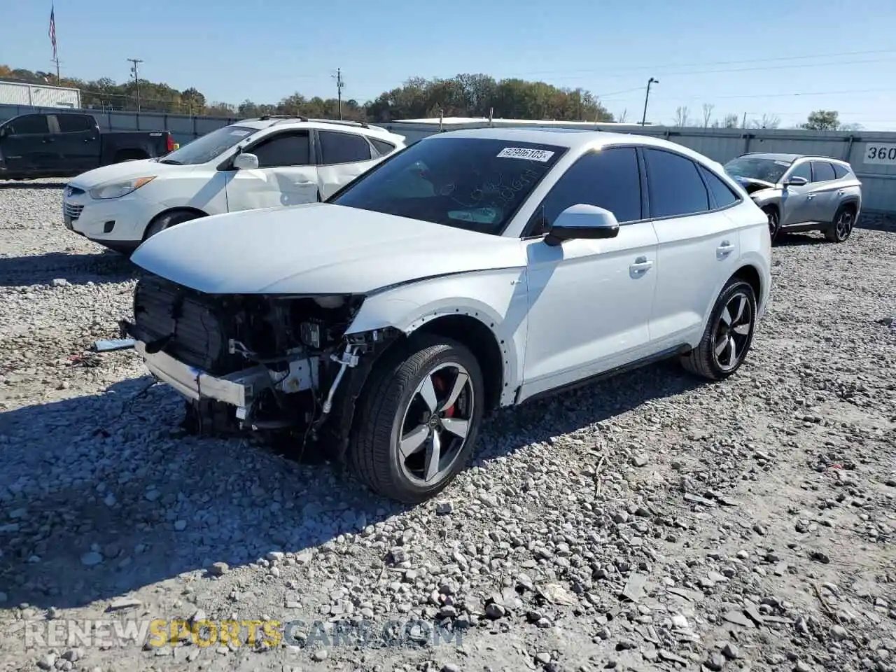 1 Photograph of a damaged car WA15AAFY3R2144658 AUDI Q5 2024