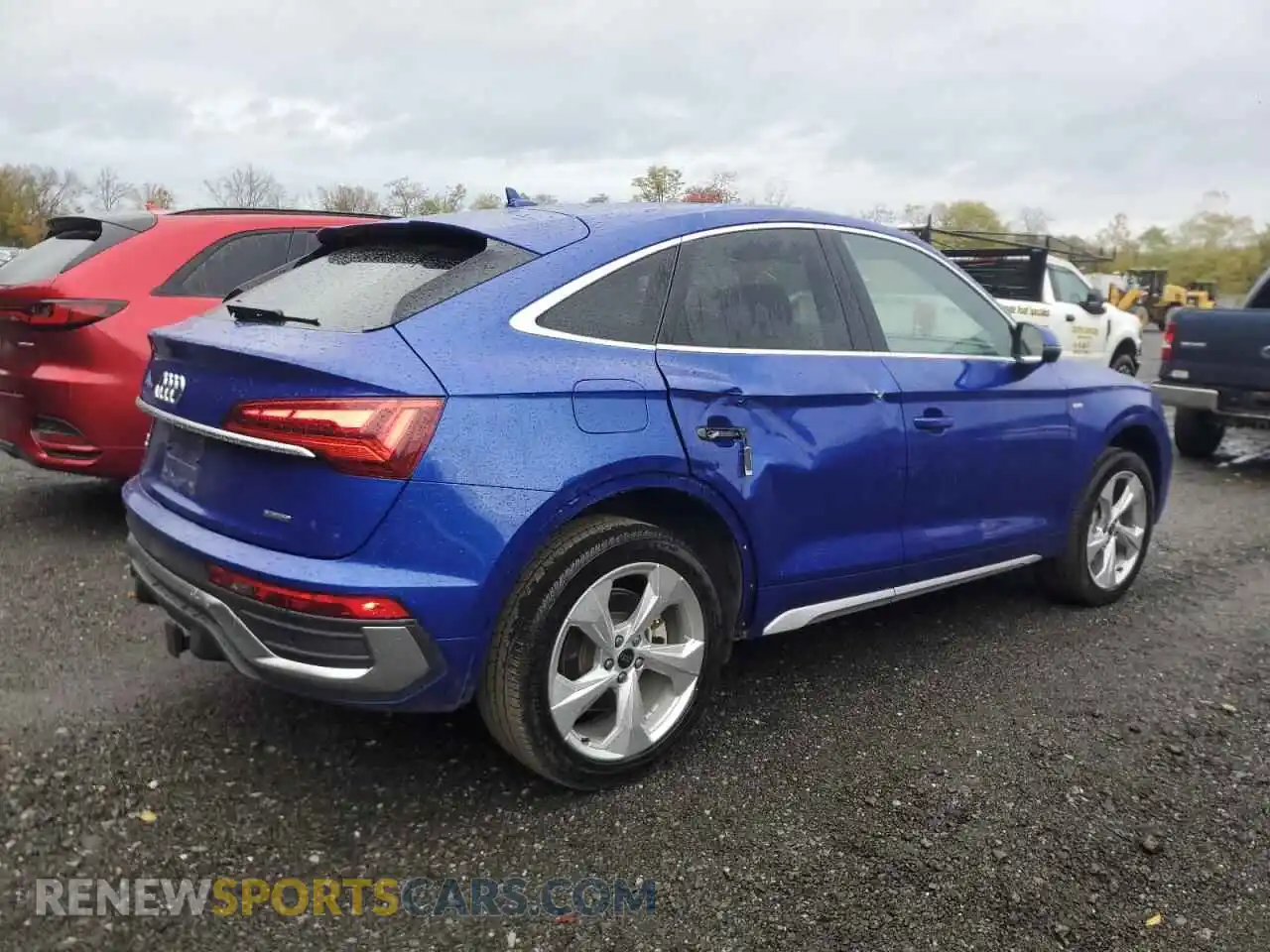 3 fotografías del automóvil dañado WA15AAFY5R2088755 AUDI Q5 2024