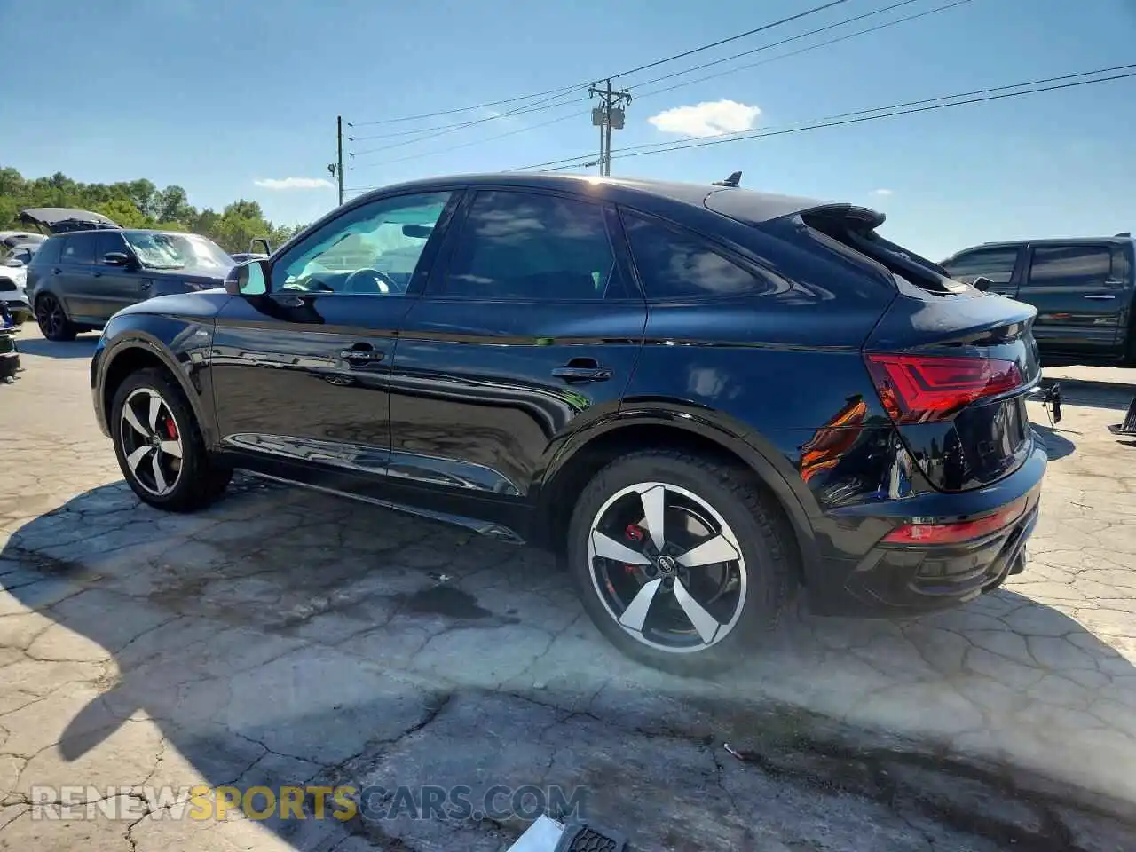 2 Фотография поврежденного автомобиля WA15AAFY6R2102887 AUDI Q5 2024