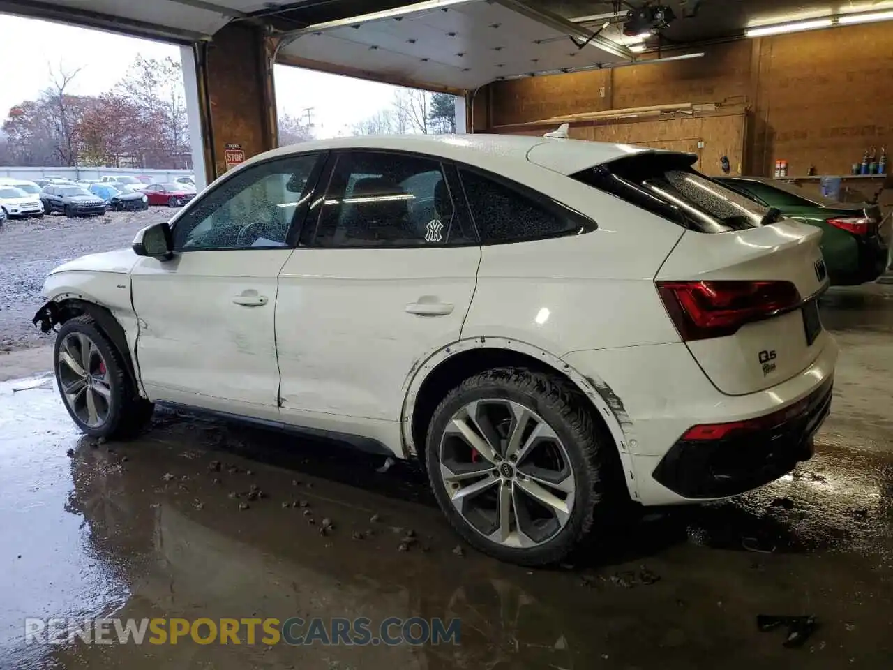 2 Photograph of a damaged car WA16ABFY9R2015088 AUDI Q5 2024