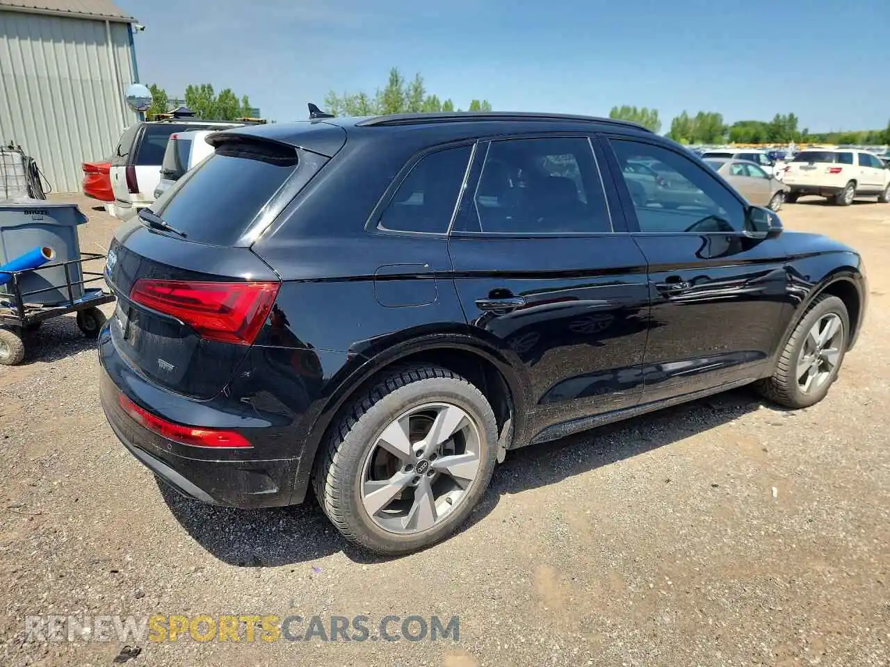 3 fotografías del automóvil dañado WA1AAAFY2R2150904 AUDI Q5 2024