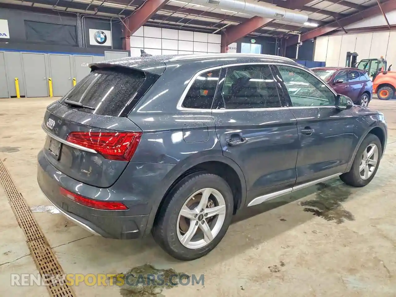 3 fotografías del automóvil dañado WA1ABAFY1R2033344 AUDI Q5 2024