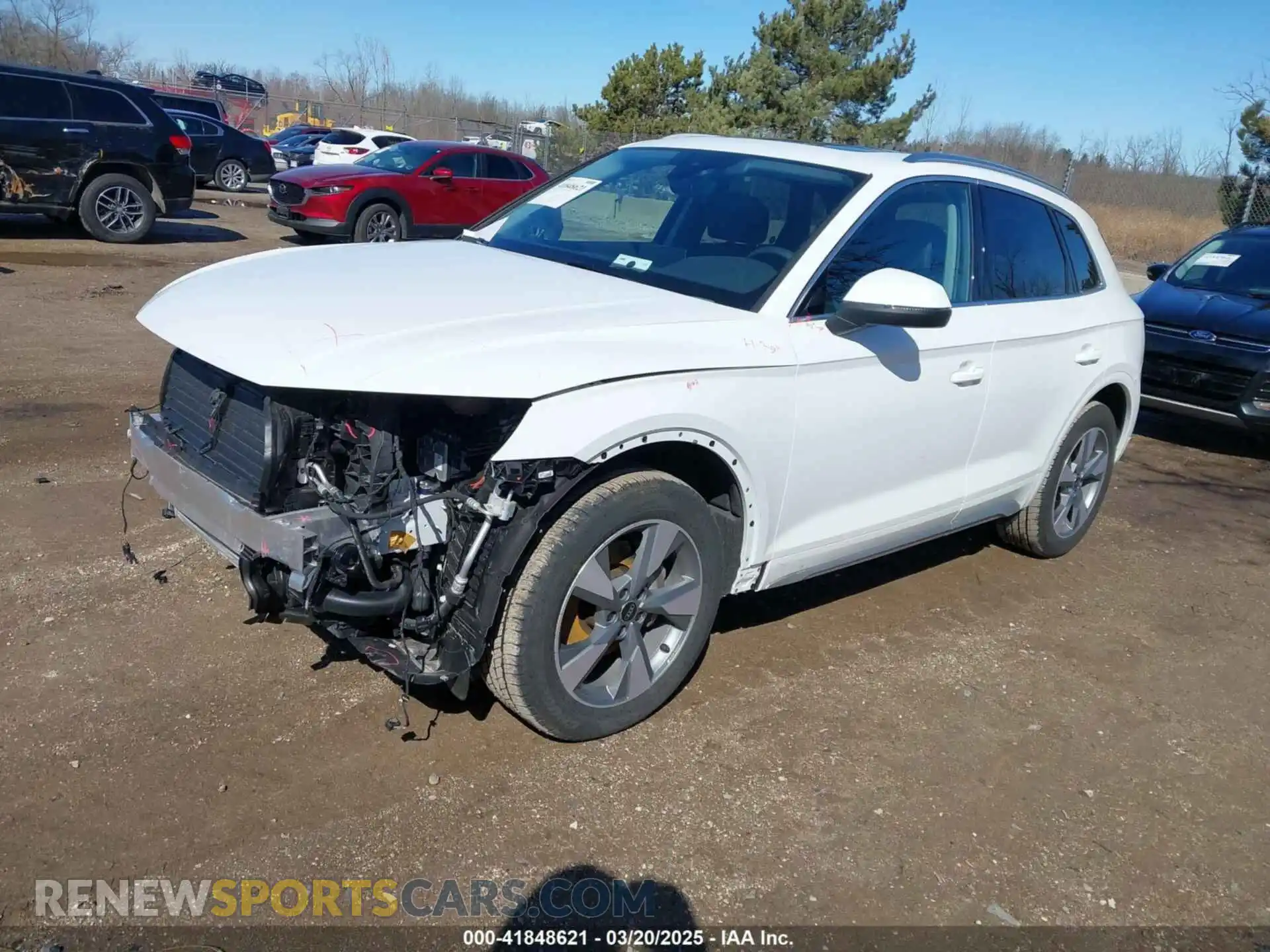 2 Photograph of a damaged car WA1ABAFY2R2142122 AUDI Q5 2024