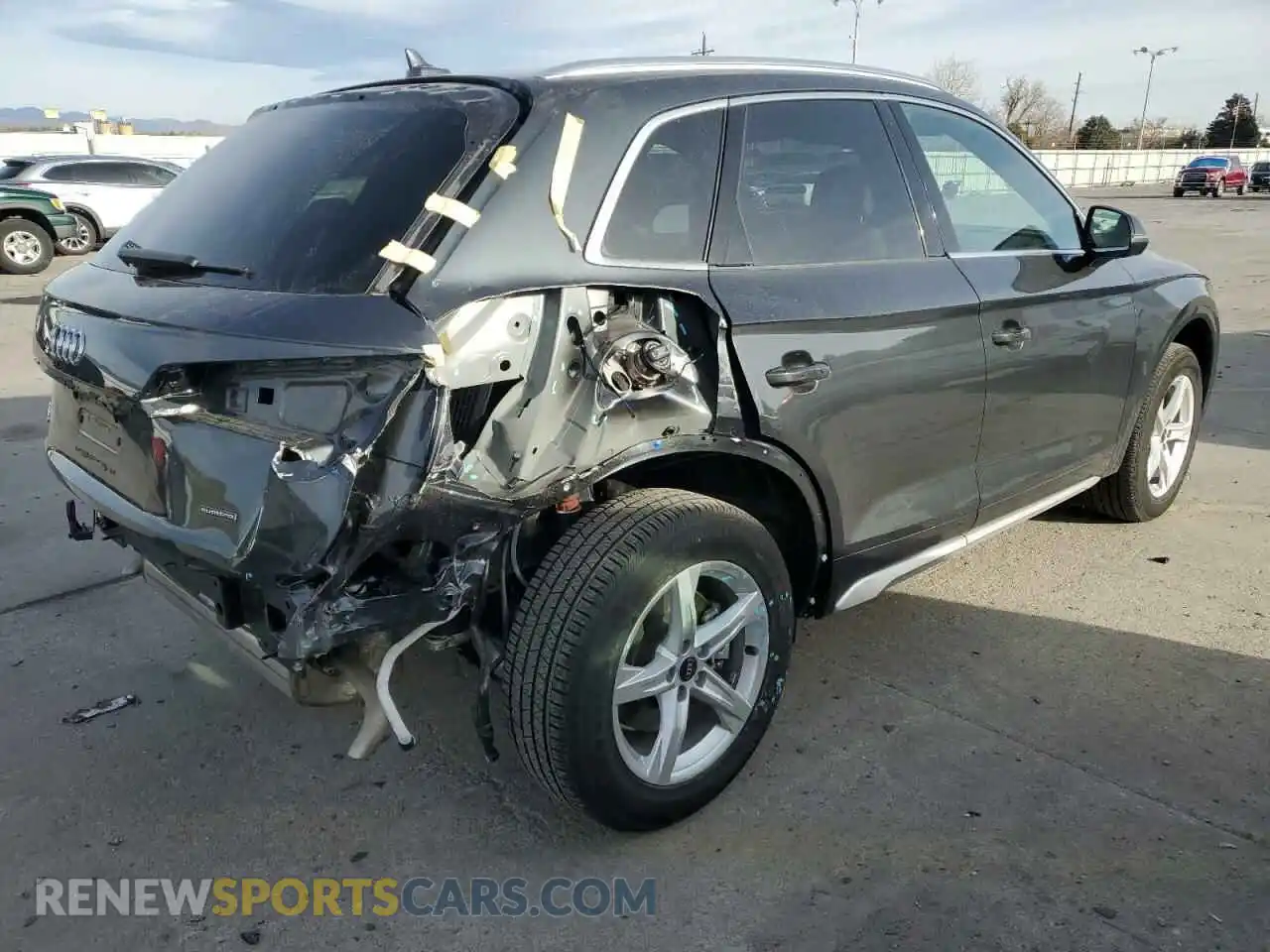 3 Photograph of a damaged car WA1ABAFY3R2034186 AUDI Q5 2024