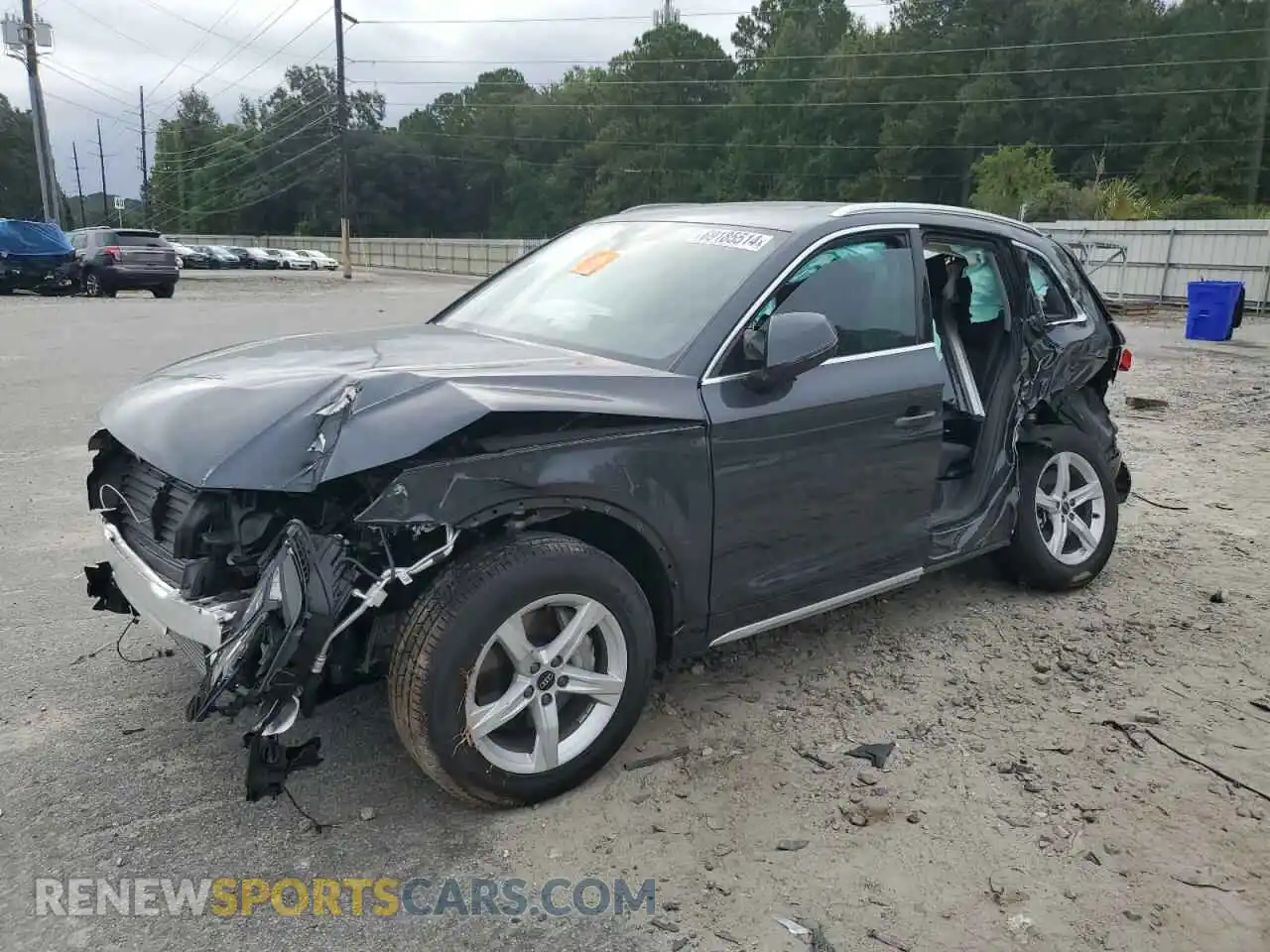1 Photograph of a damaged car WA1ABAFY3R2116340 AUDI Q5 2024