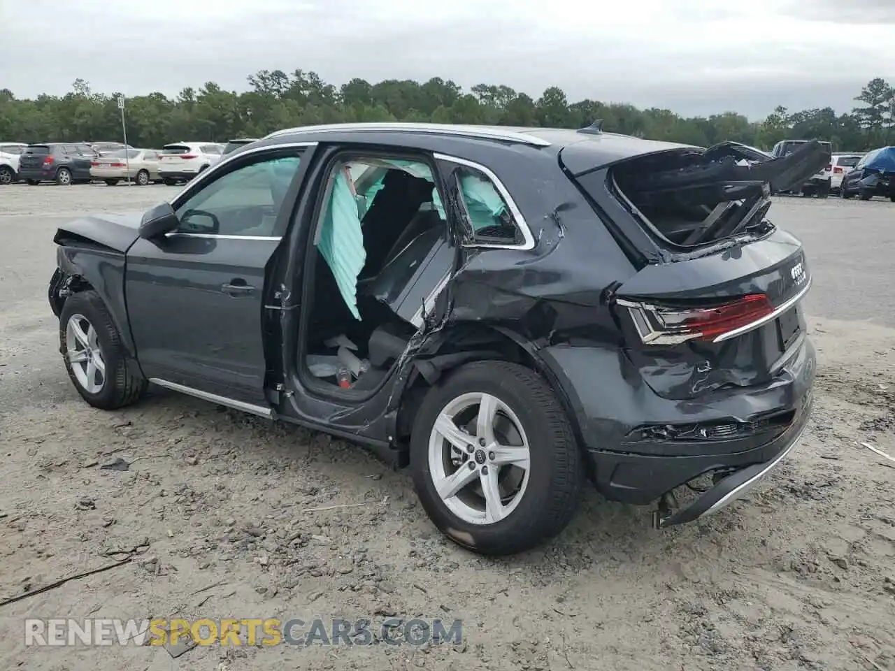 2 Photograph of a damaged car WA1ABAFY3R2116340 AUDI Q5 2024