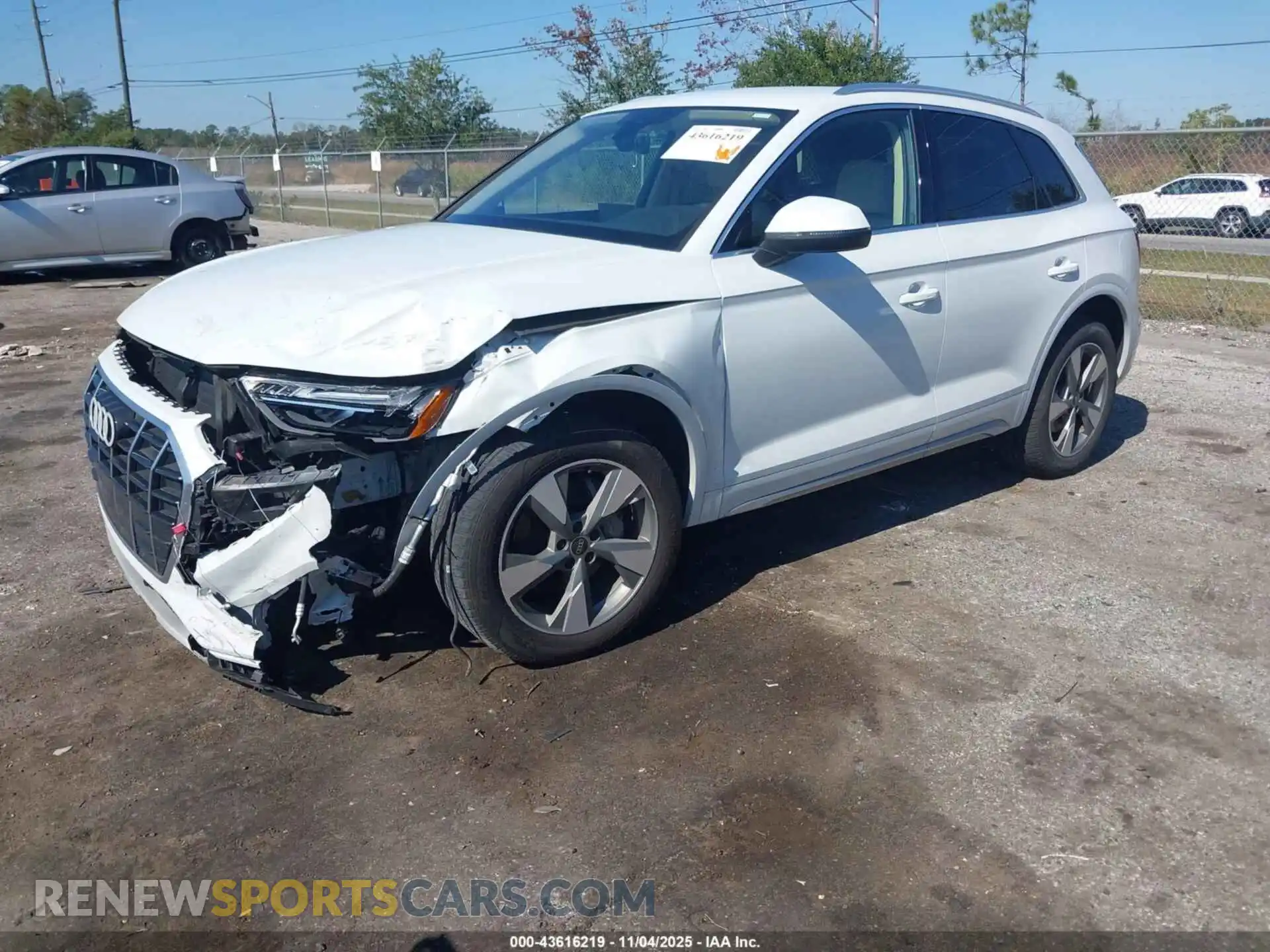 2 Photograph of a damaged car WA1ABAFY5R2090291 AUDI Q5 2024