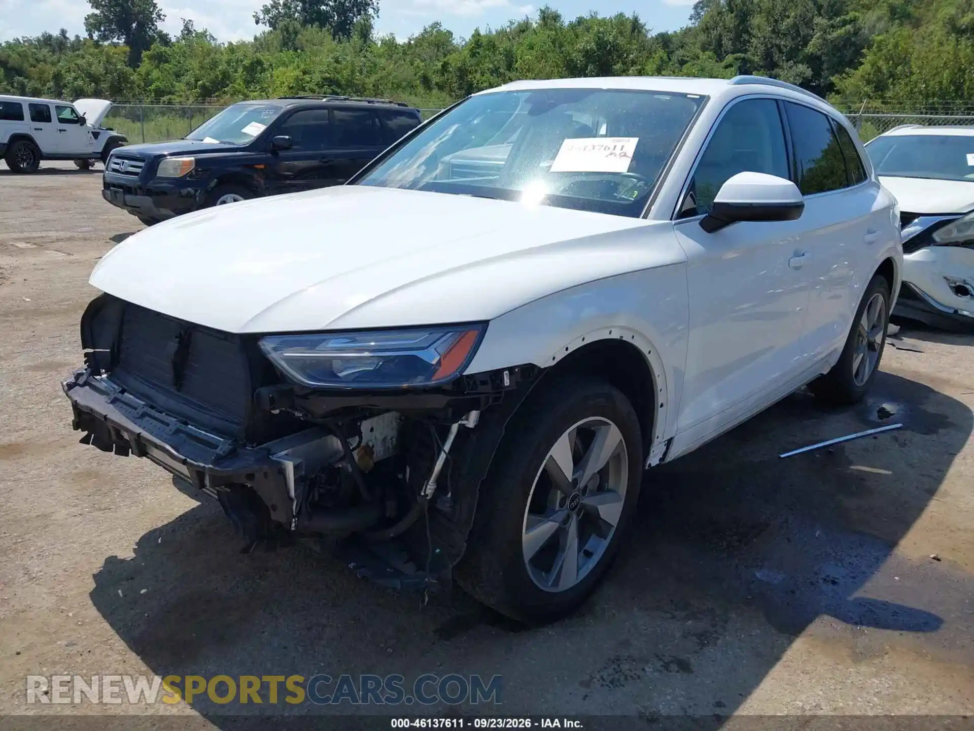 2 Photograph of a damaged car WA1ABAFY5R2092817 AUDI Q5 2024