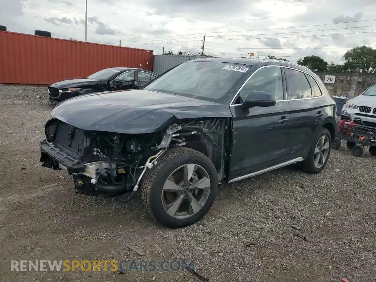 1 Photograph of a damaged car WA1ABAFY7R2023286 AUDI Q5 2024