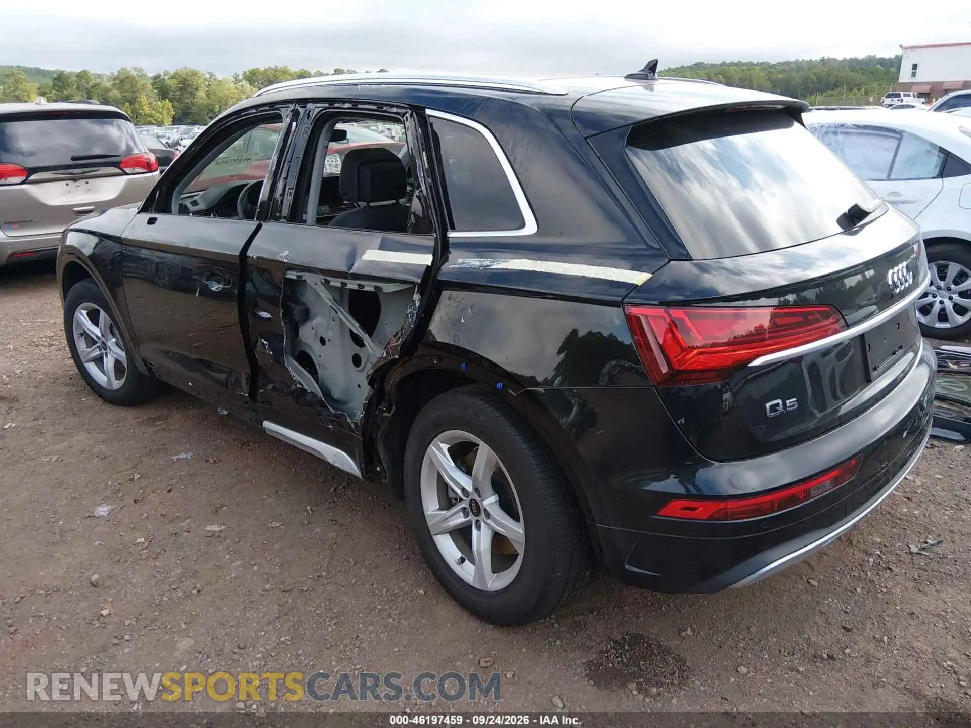 3 fotografías del automóvil dañado WA1ABAFY9R2018509 AUDI Q5 2024