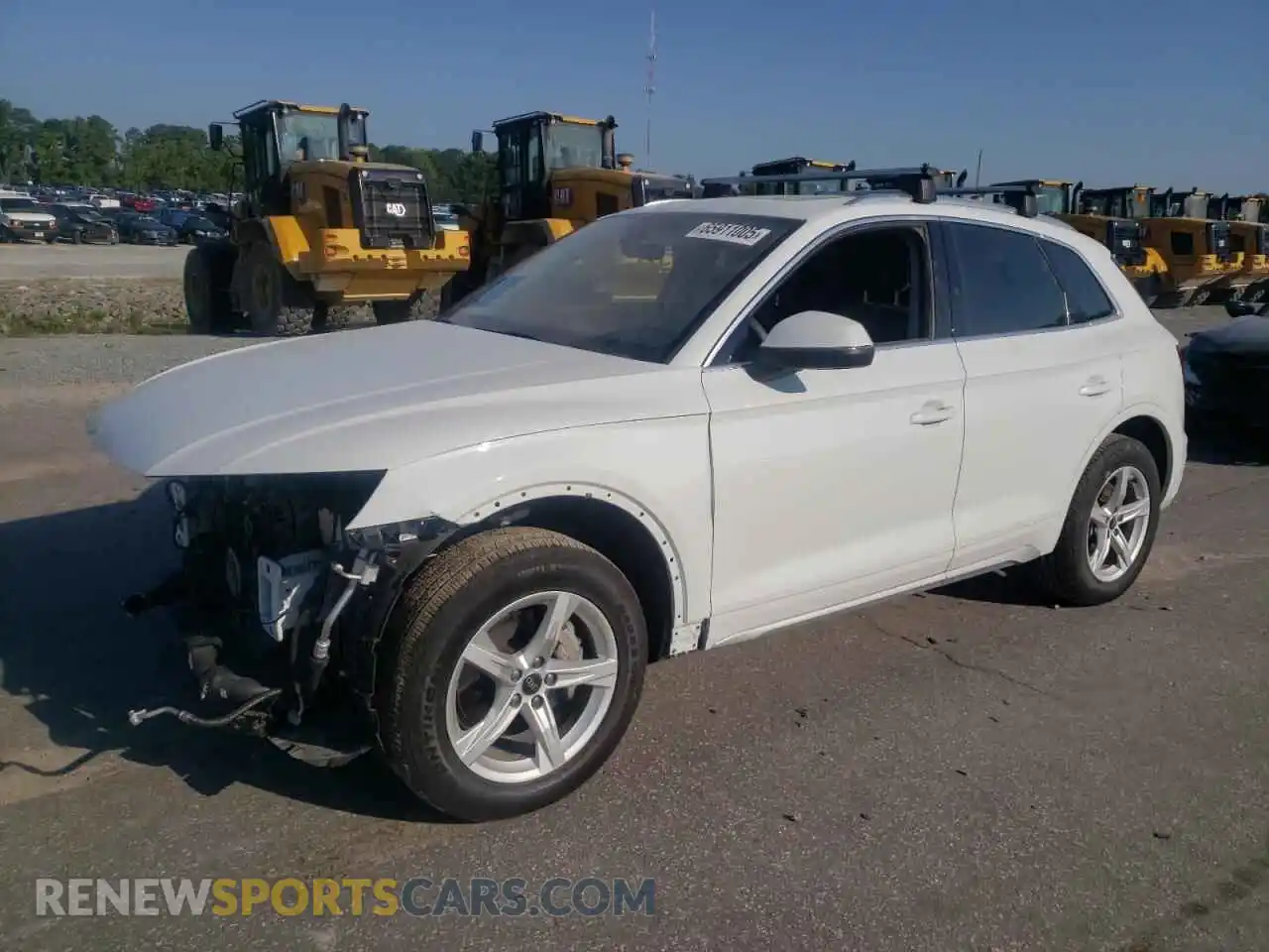 1 Photograph of a damaged car WA1ABAFYXR2026313 AUDI Q5 2024