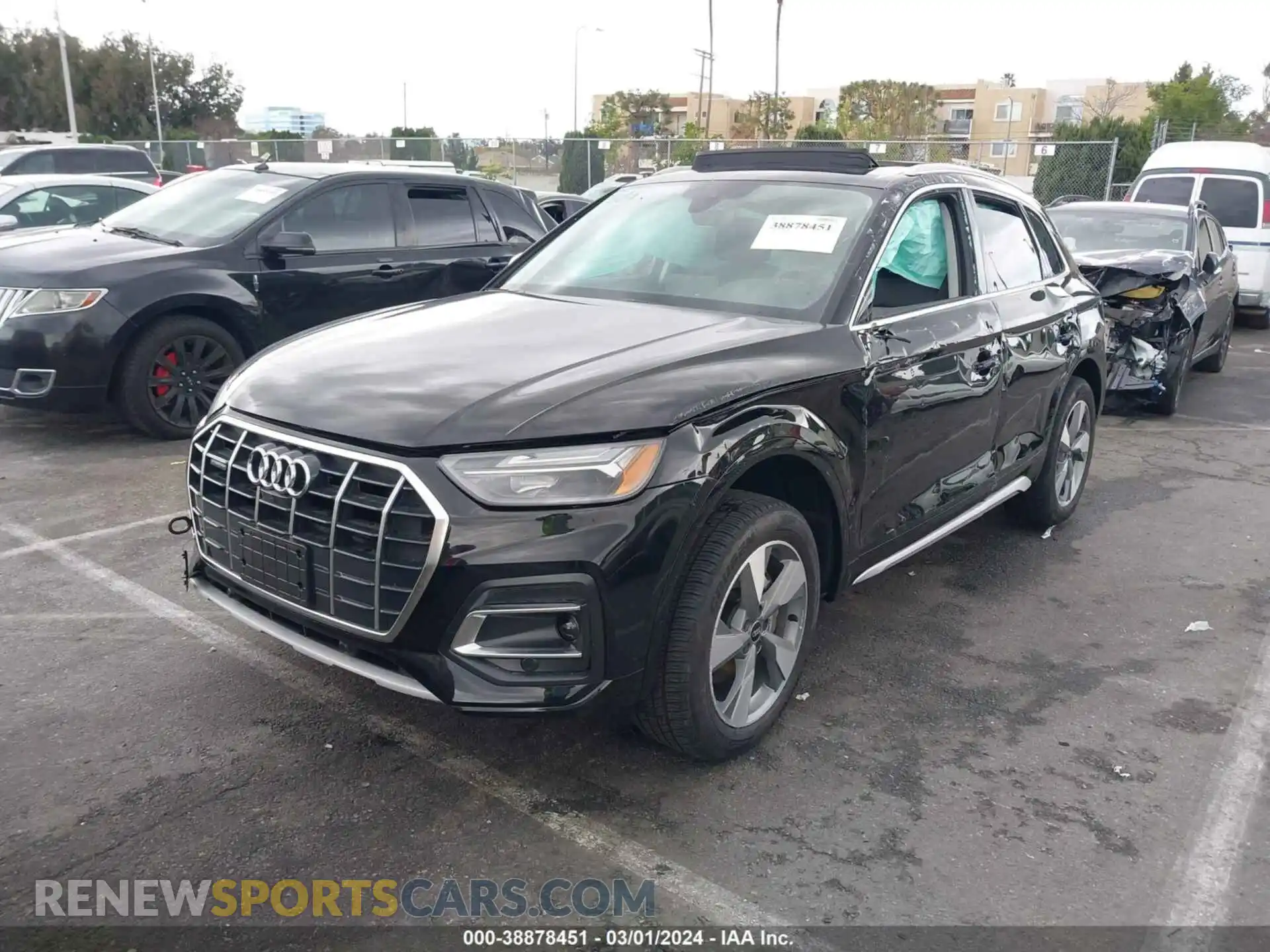 2 Photograph of a damaged car WA1BBAFY8R2000751 AUDI Q5 2024