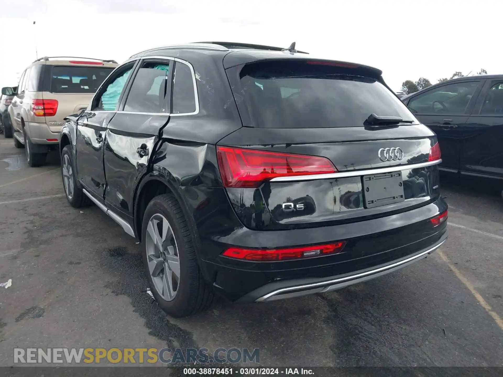 3 Photograph of a damaged car WA1BBAFY8R2000751 AUDI Q5 2024