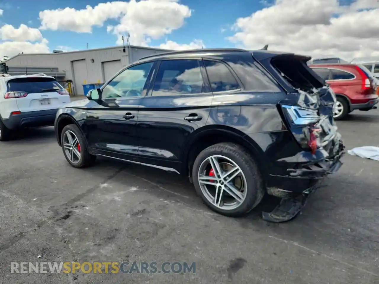 2 Photograph of a damaged car WA1E2AFY2R2107680 AUDI Q5 2024
