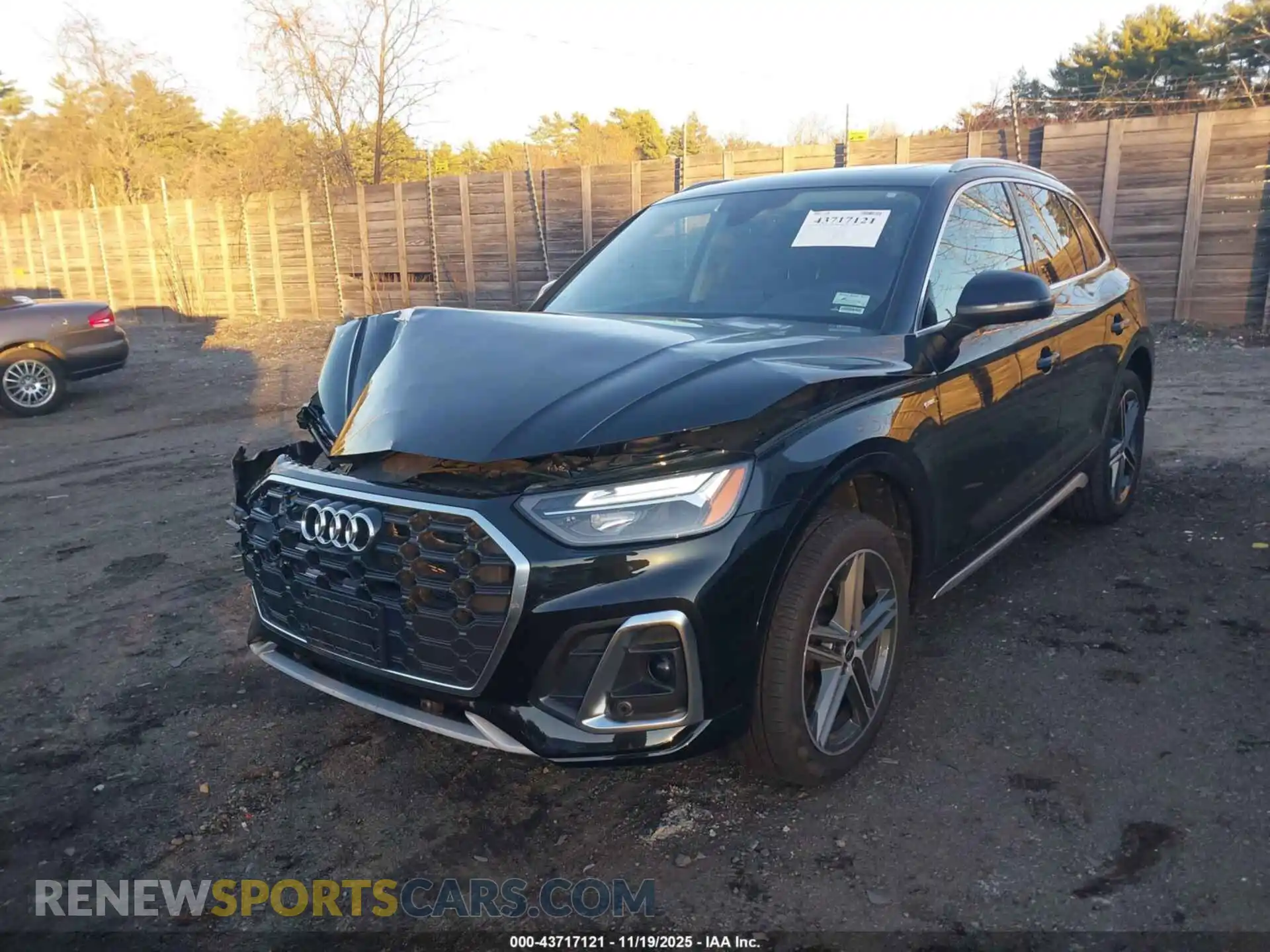 2 fotografías del automóvil dañado WA1E2AFY8R2123382 AUDI Q5 2024