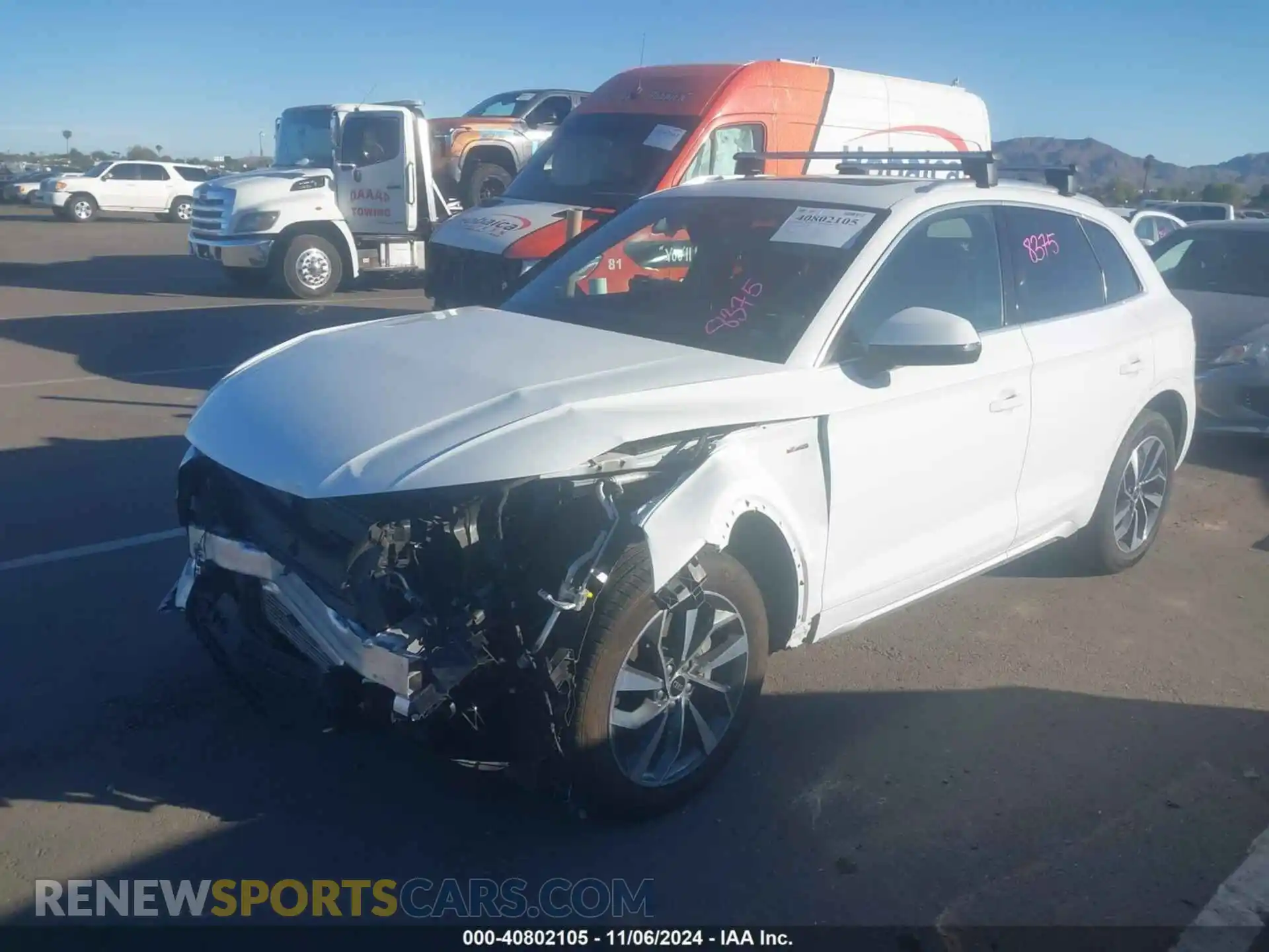 2 Фотография поврежденного автомобиля WA1EAAFY0R2030357 AUDI Q5 2024