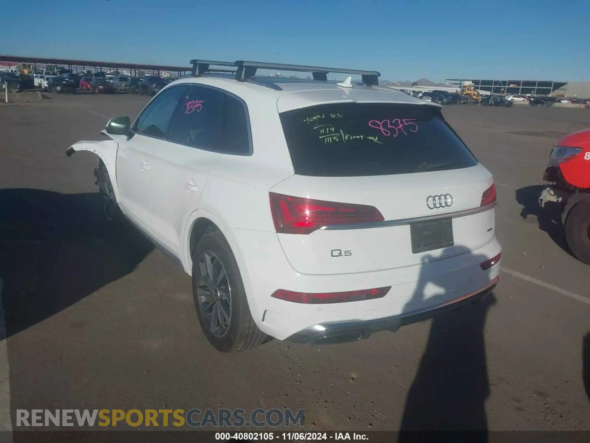 3 Фотография поврежденного автомобиля WA1EAAFY0R2030357 AUDI Q5 2024