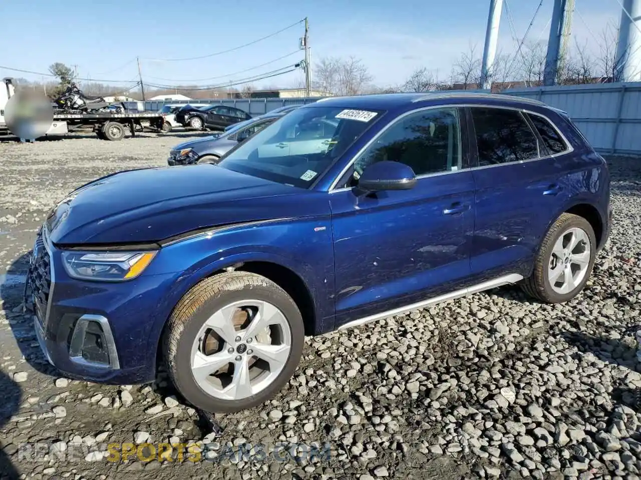 1 Photograph of a damaged car WA1EAAFY2R2028285 AUDI Q5 2024