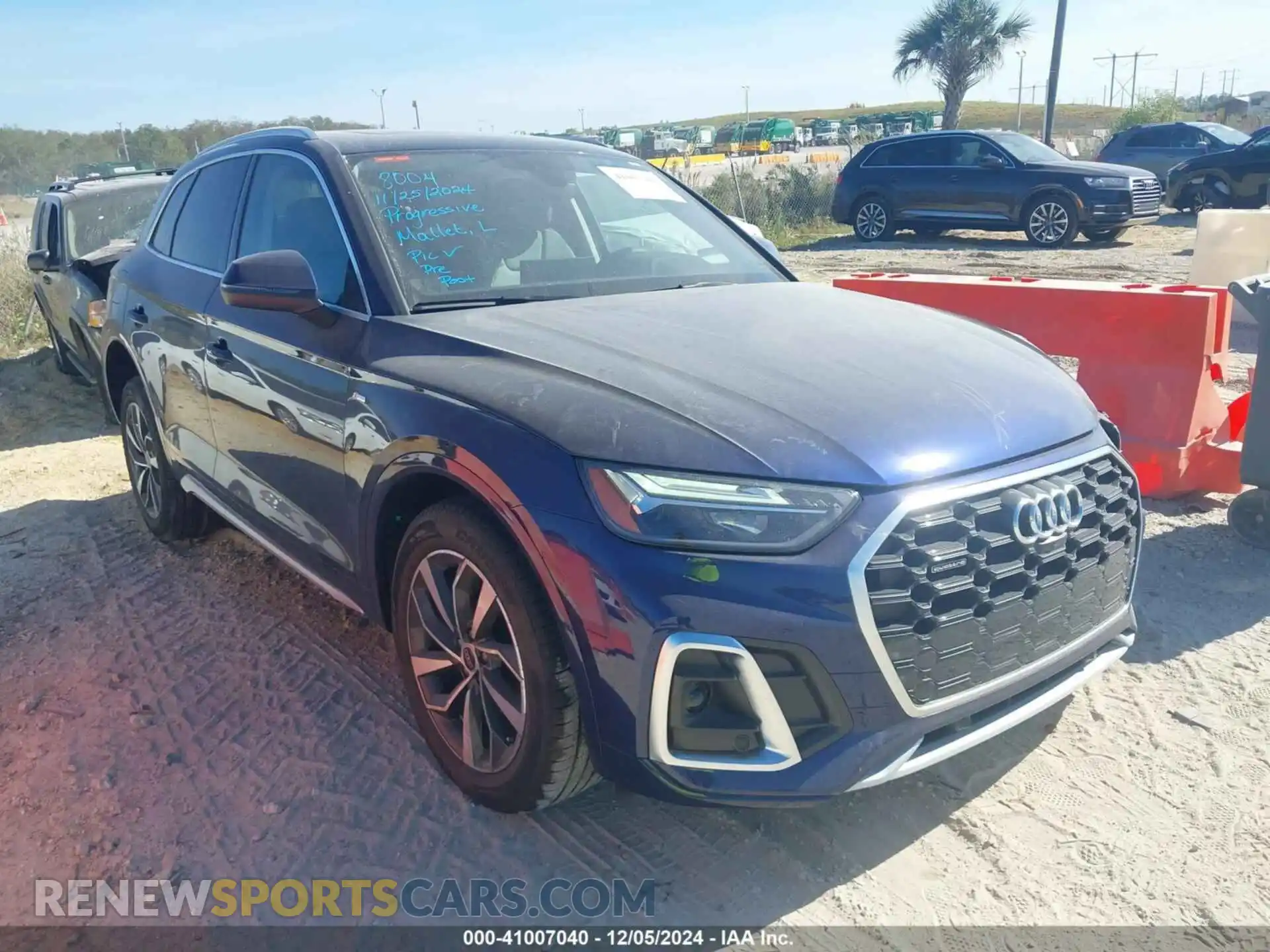 1 Photograph of a damaged car WA1EAAFY2R2129181 AUDI Q5 2024