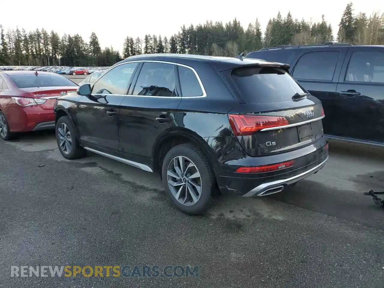 2 fotografías del automóvil dañado WA1EAAFY2R2132873 AUDI Q5 2024