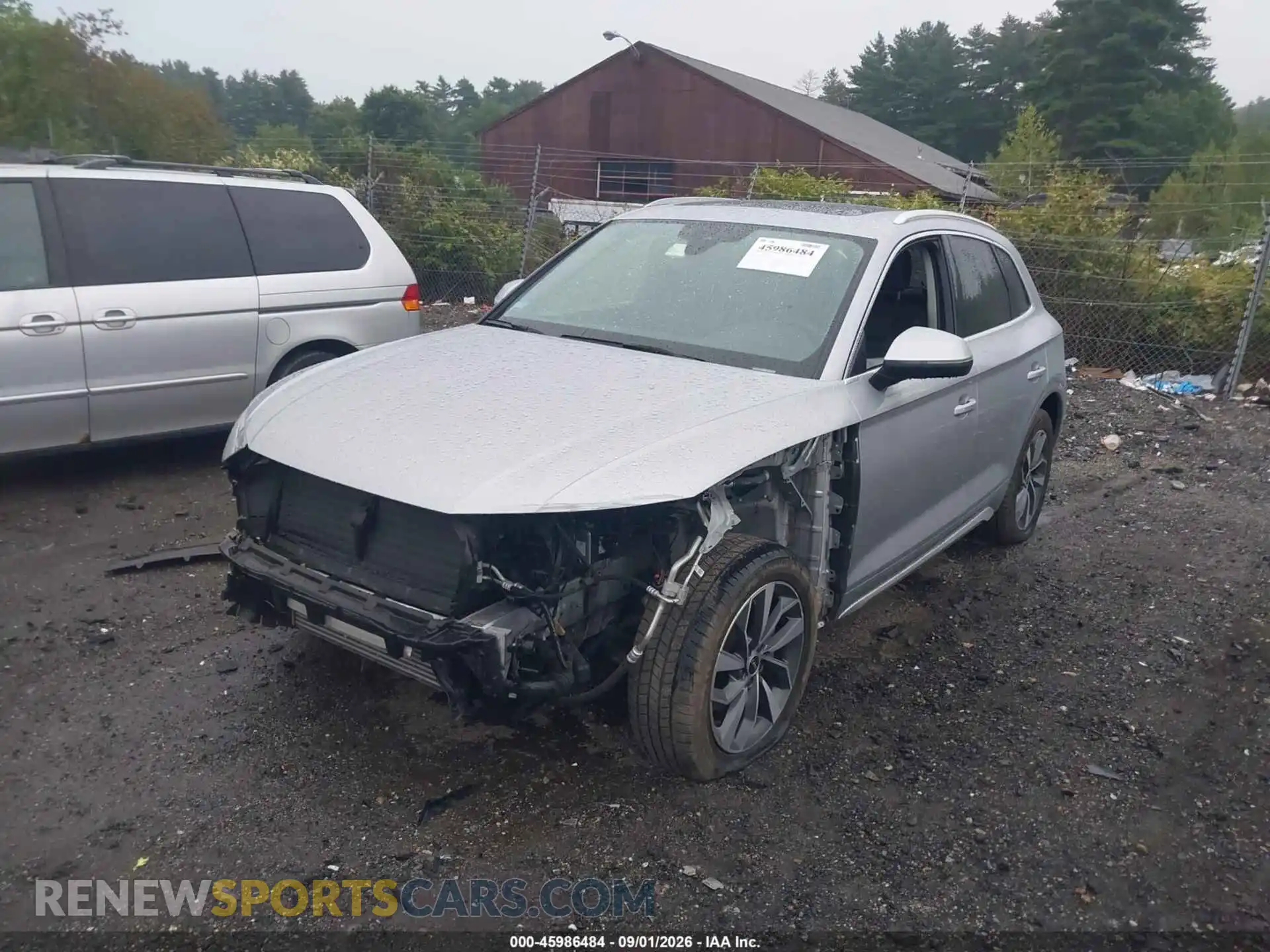 2 Photograph of a damaged car WA1EAAFY7R2016522 AUDI Q5 2024
