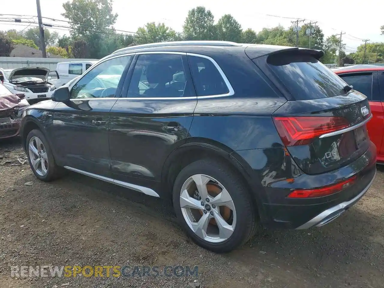 2 fotografías del automóvil dañado WA1EAAFY7R2149166 AUDI Q5 2024