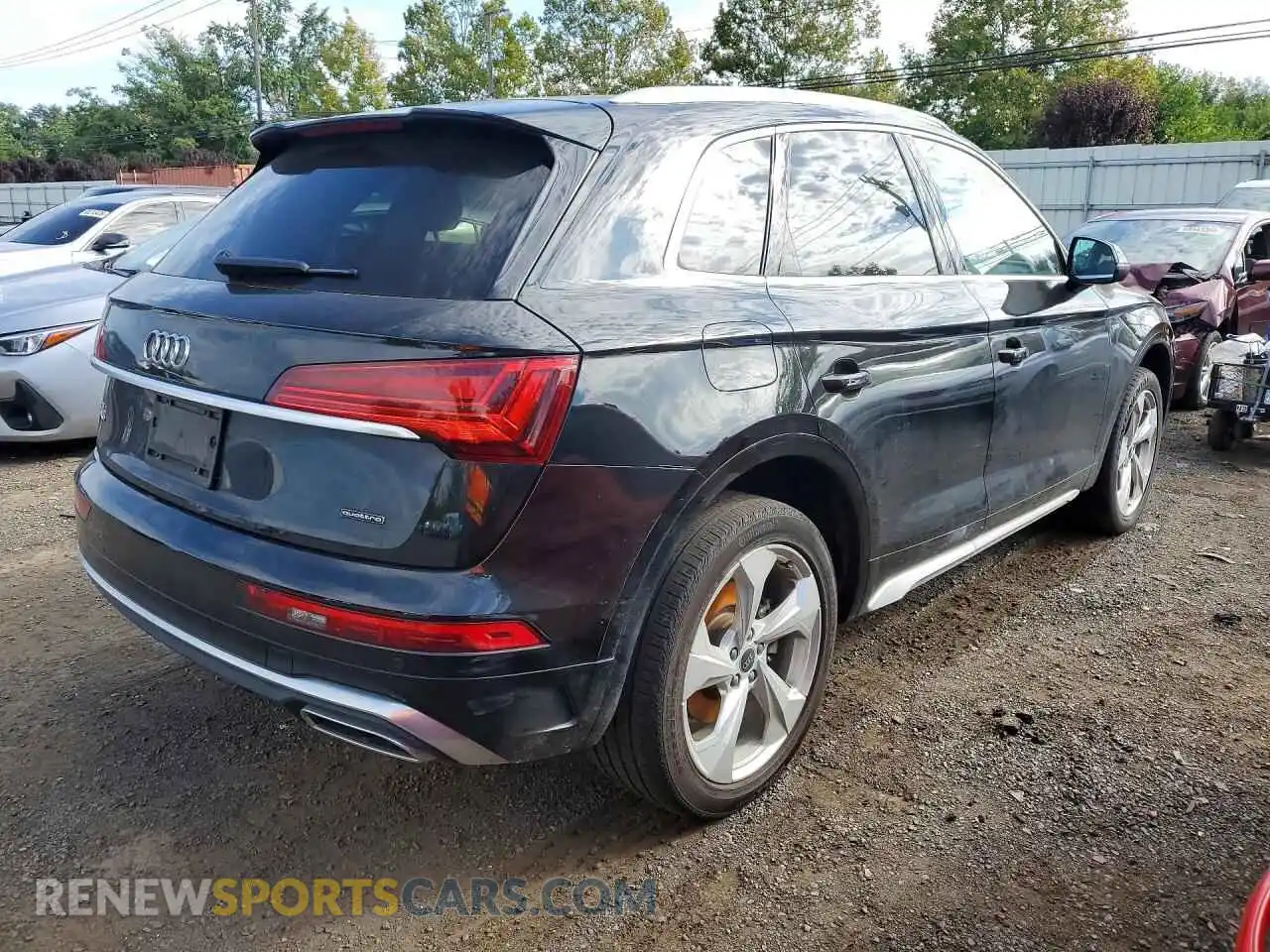 3 fotografías del automóvil dañado WA1EAAFY7R2149166 AUDI Q5 2024