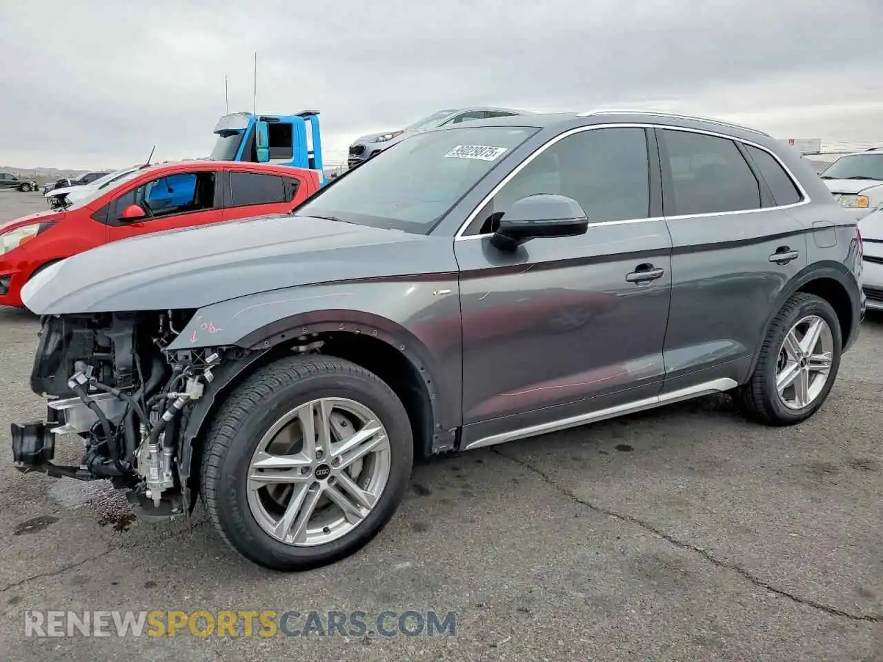 1 Photograph of a damaged car WA1G2AFY6R2078743 AUDI Q5 2024