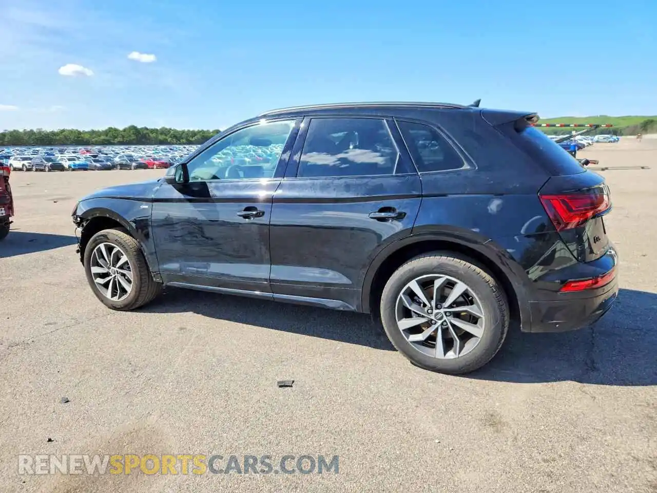 2 fotografías del automóvil dañado WA1GAAFY1R2108461 AUDI Q5 2024