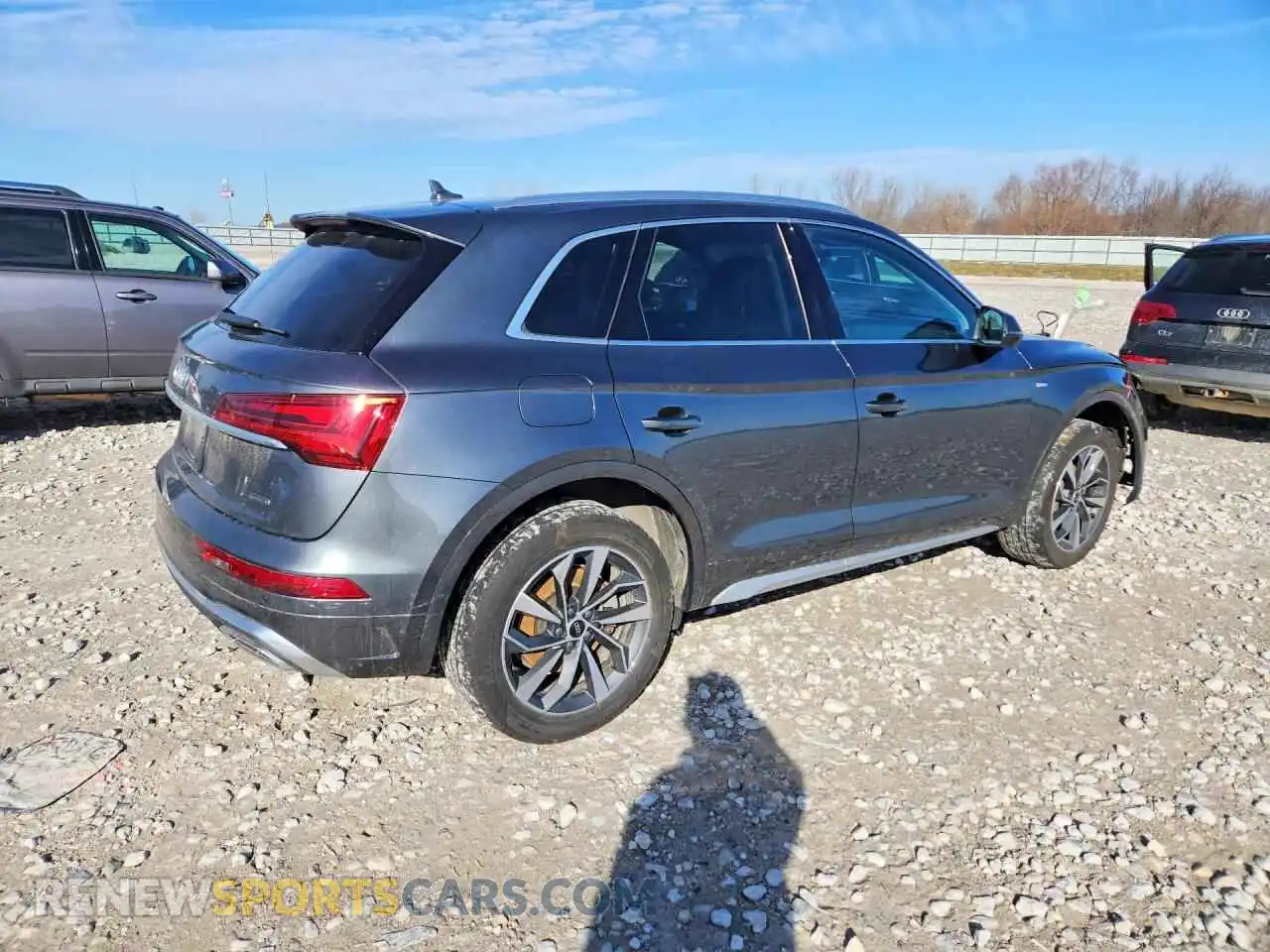3 fotografías del automóvil dañado WA1GAAFY3R2036579 AUDI Q5 2024