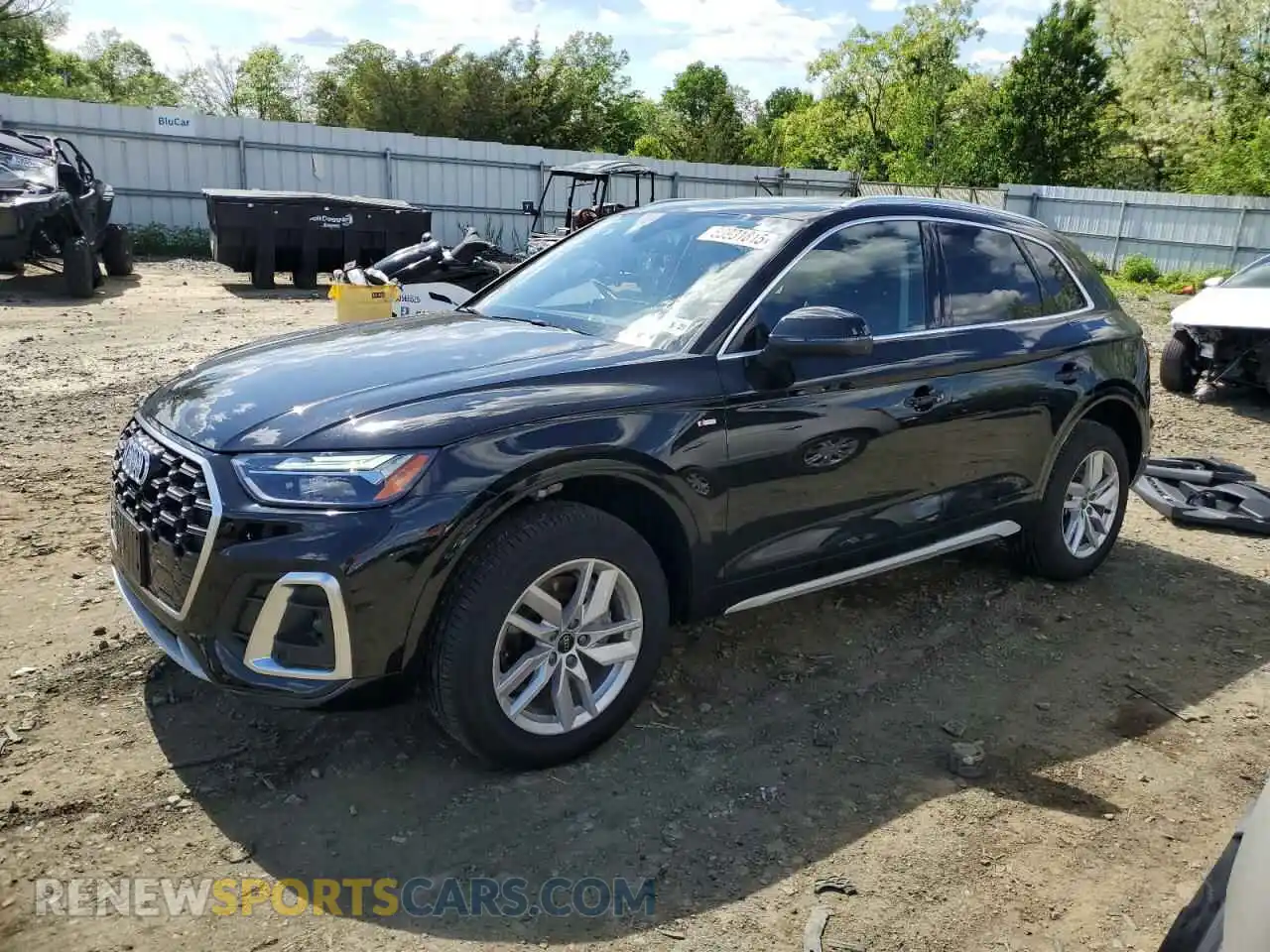 1 Photograph of a damaged car WA1GAAFY9R2066332 AUDI Q5 2024