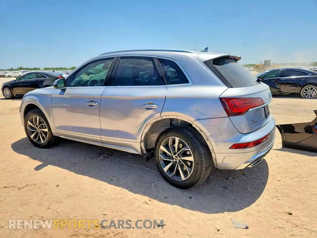 2 fotografías del automóvil dañado WA1GAAFY9R2089271 AUDI Q5 2024