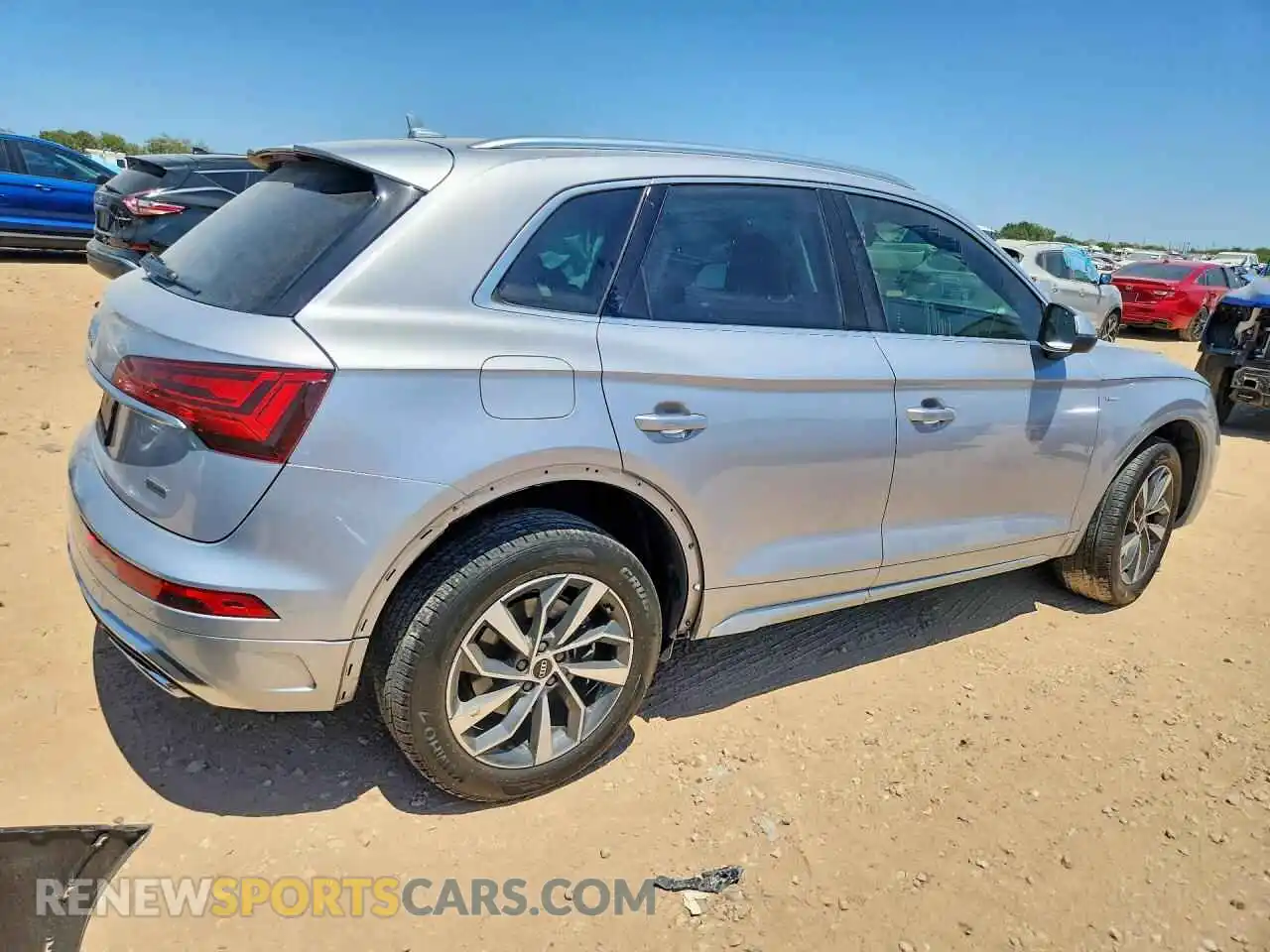 3 fotografías del automóvil dañado WA1GAAFY9R2089271 AUDI Q5 2024