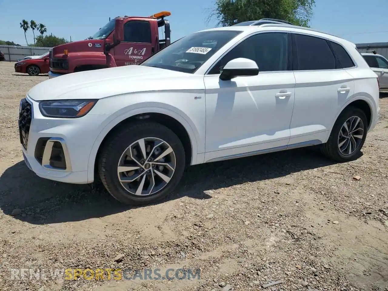 1 Photograph of a damaged car WA1GAAFY9R2143457 AUDI Q5 2024